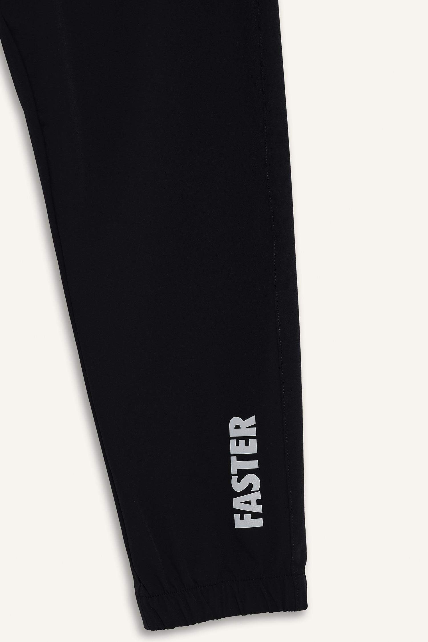 DeFactoFit Slim Fit Dar Kesim Fermuar Cepli Dokuma Sporcu Jogger Eşofman Altı