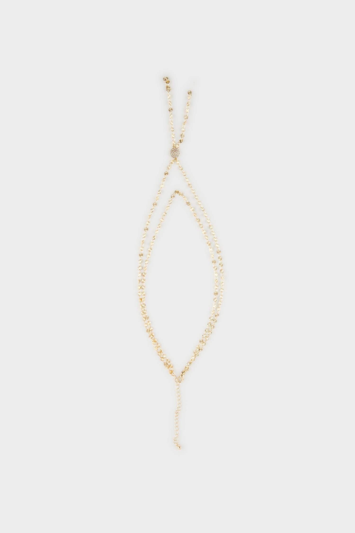 Woman 2 Piece Y Necklace