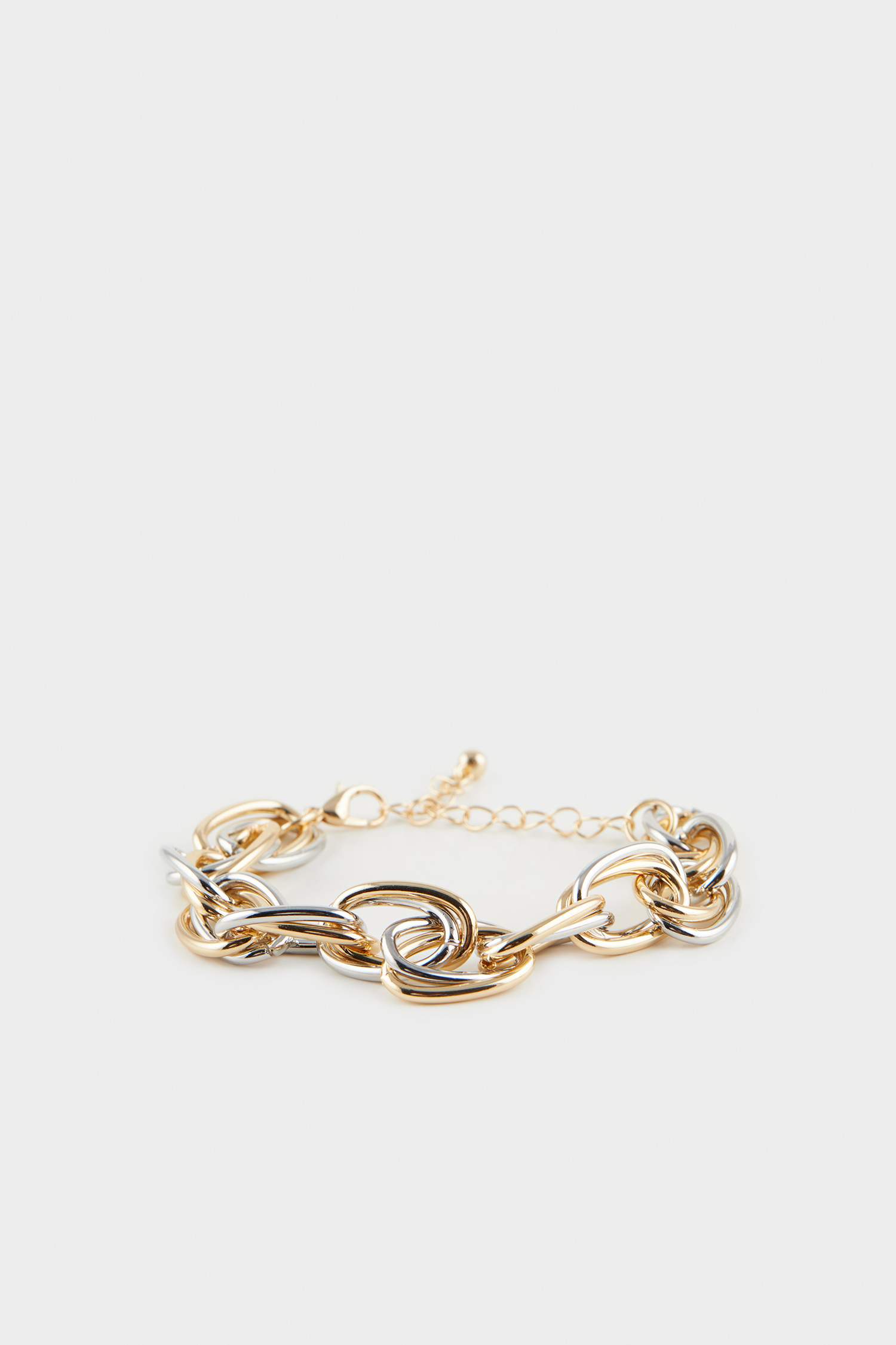 Bracelet doré à grosse chaîne pour femme