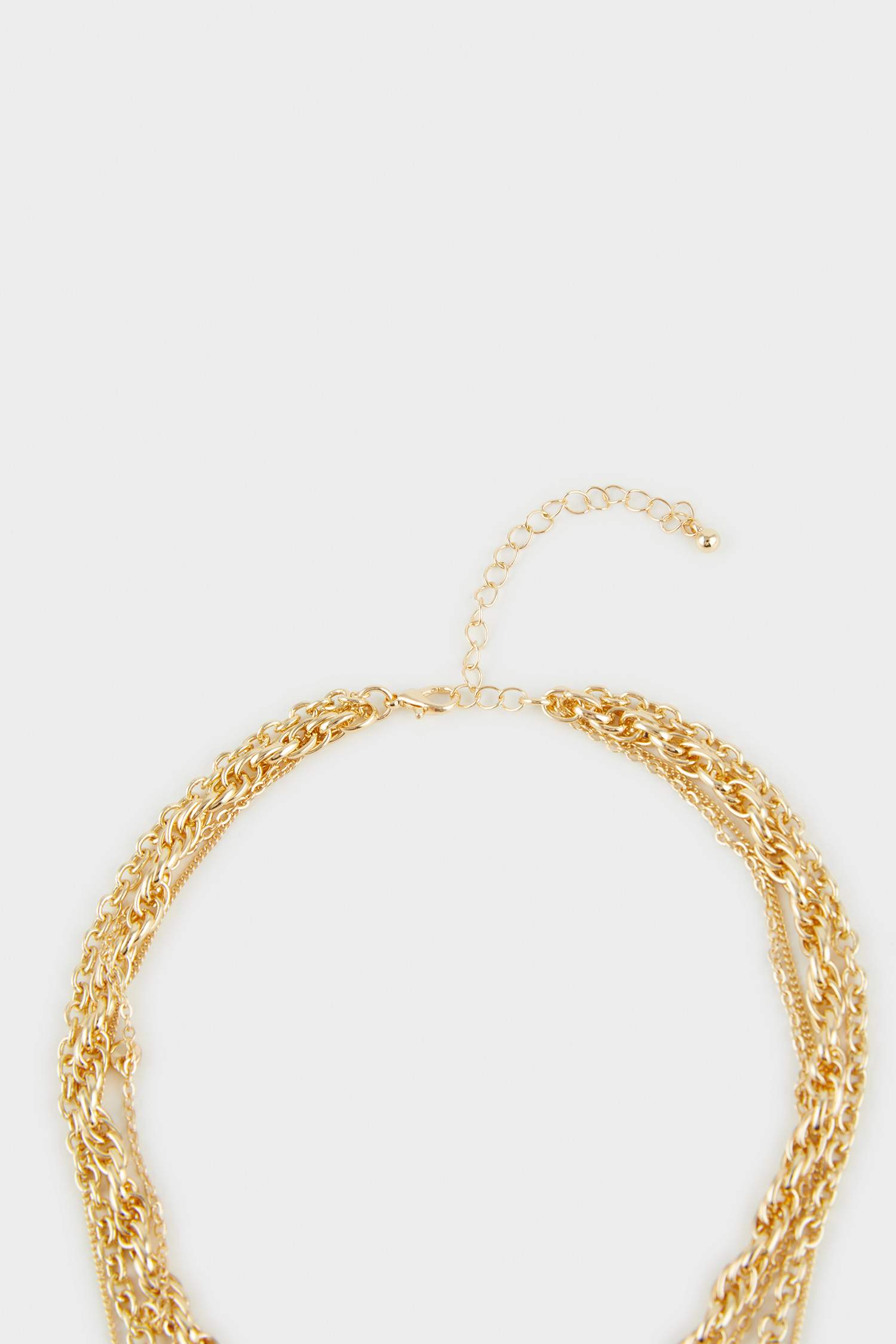 Lot de 4 Colliers dorés pour femme