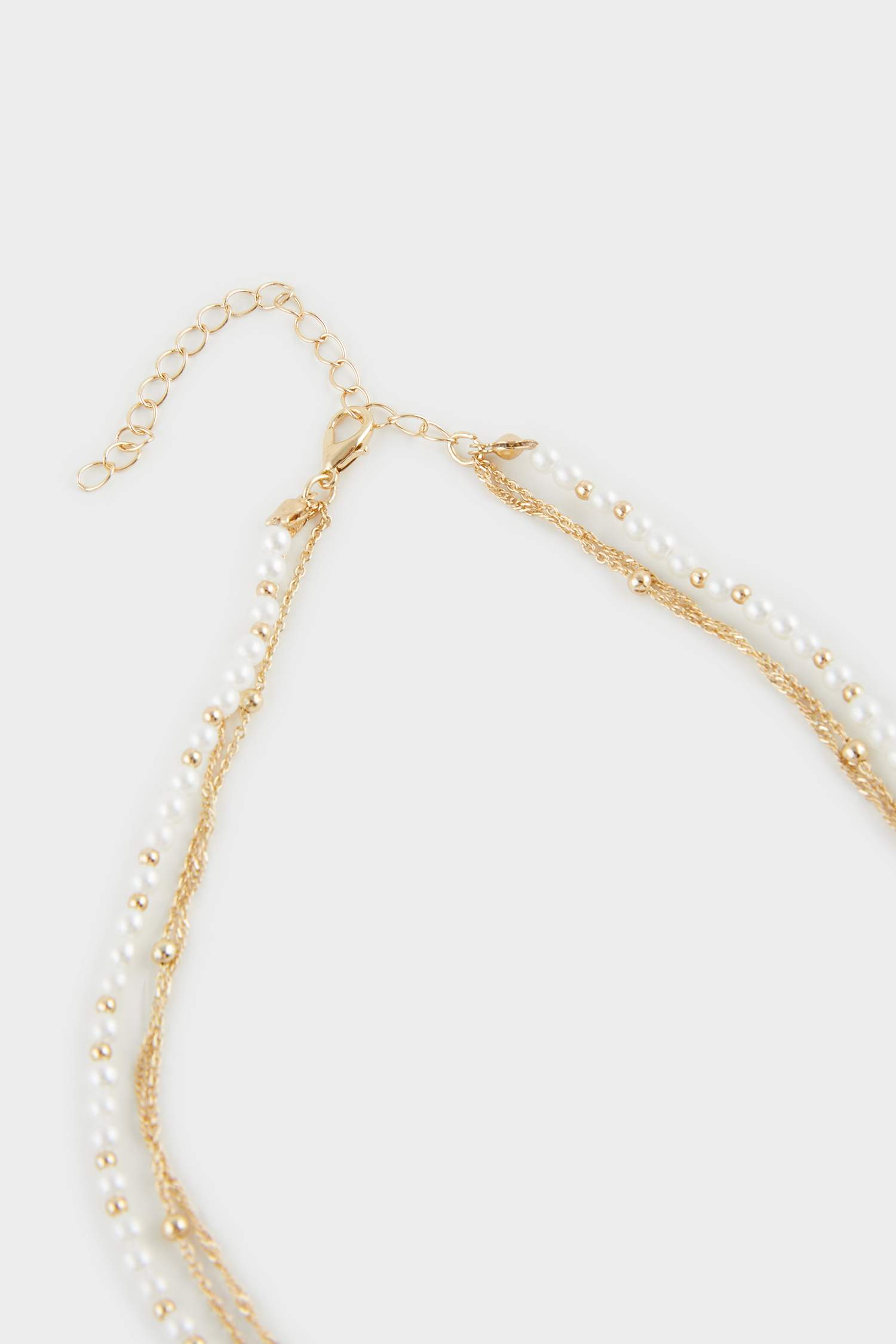 Lot de 4 Colliers dorés en Y pour femme