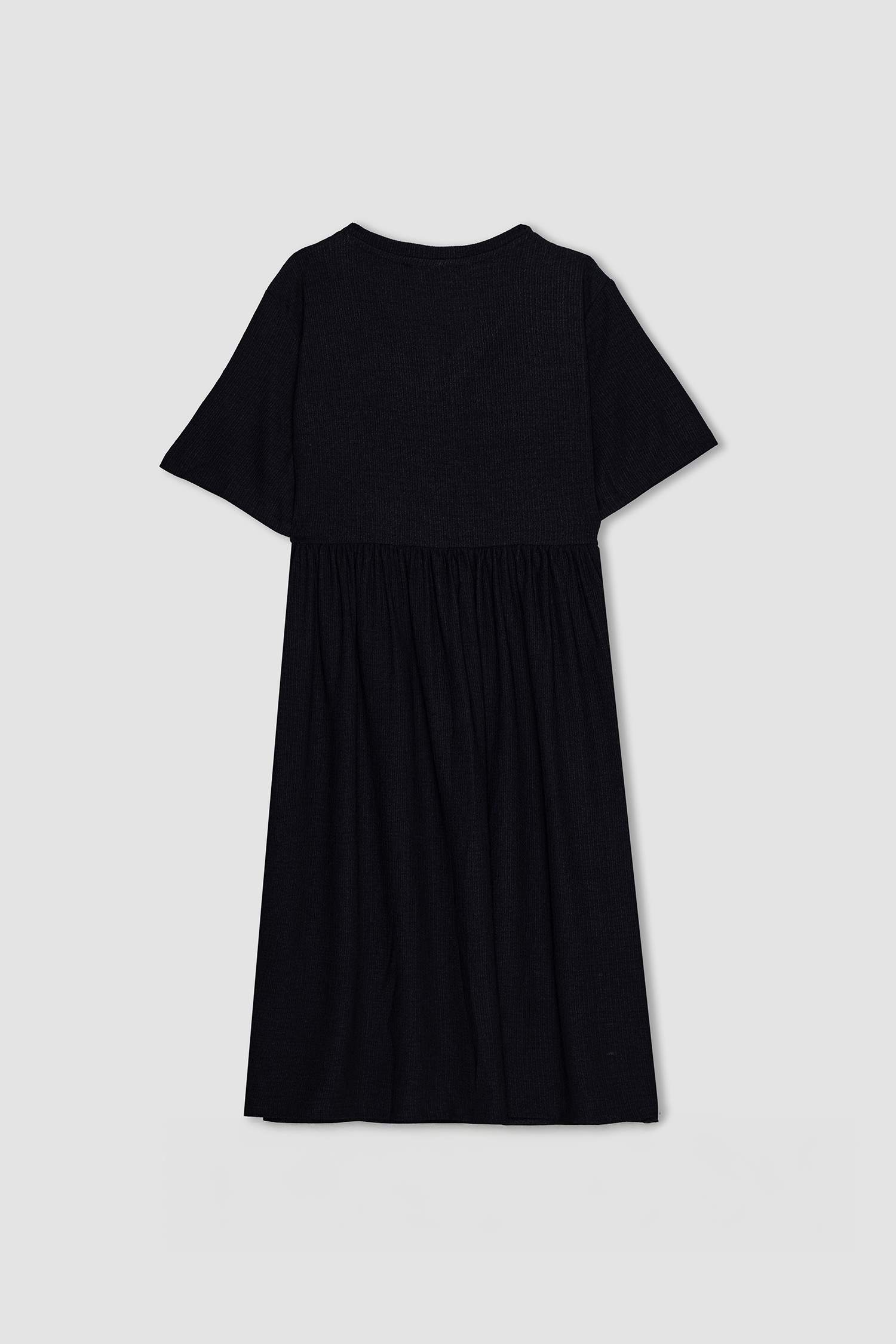 V-Neck Short Sleeve Dress