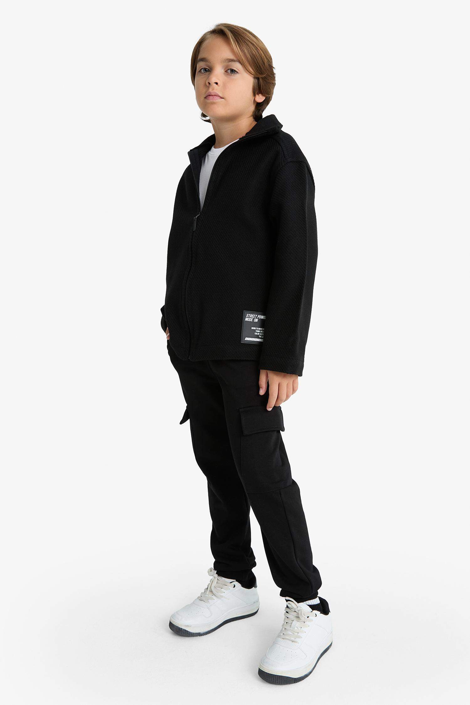 قميص جاكيت ولادي ردن طويل اوفر سايز بياخة عالية