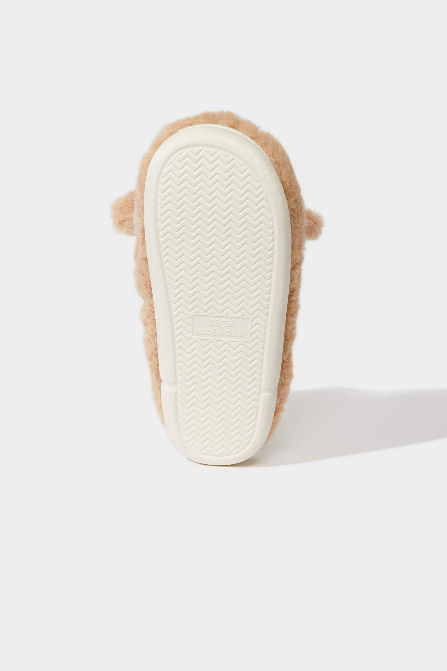 بنطوفة منزلية نسائية بكعب مسطح