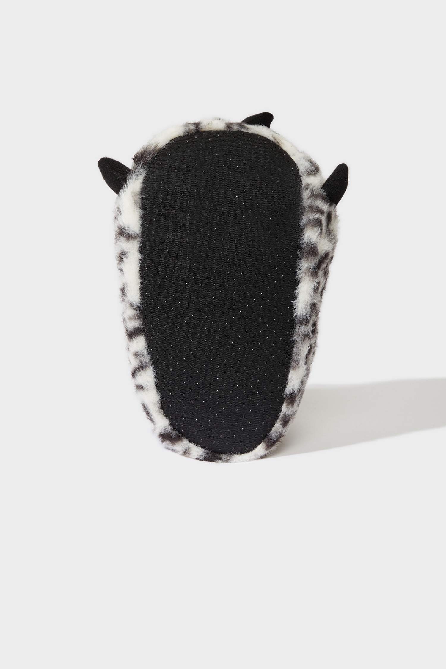 Kadın Desenli Düz Taban Panduf