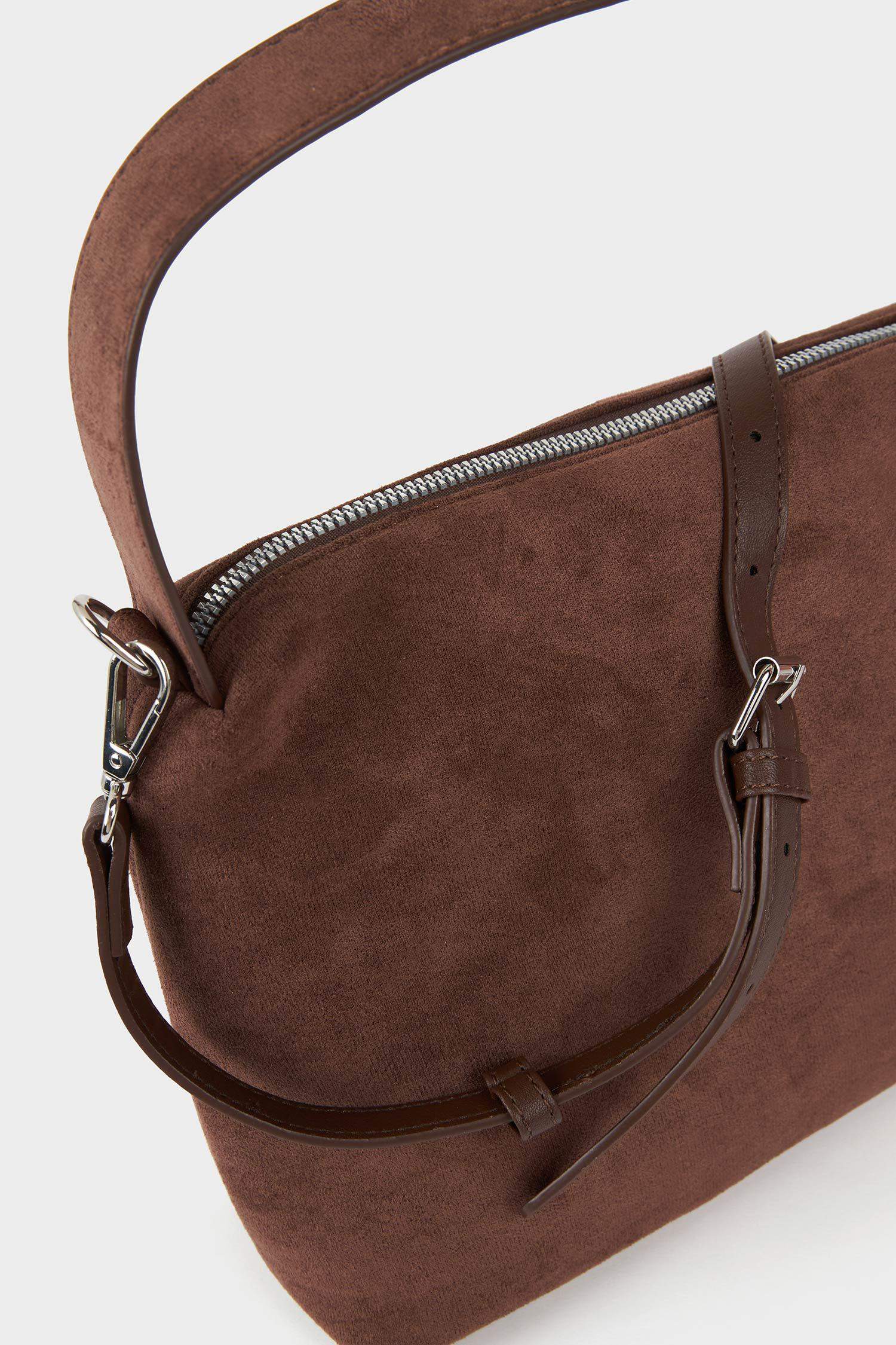 Kadın Süet Çapraz Çanta