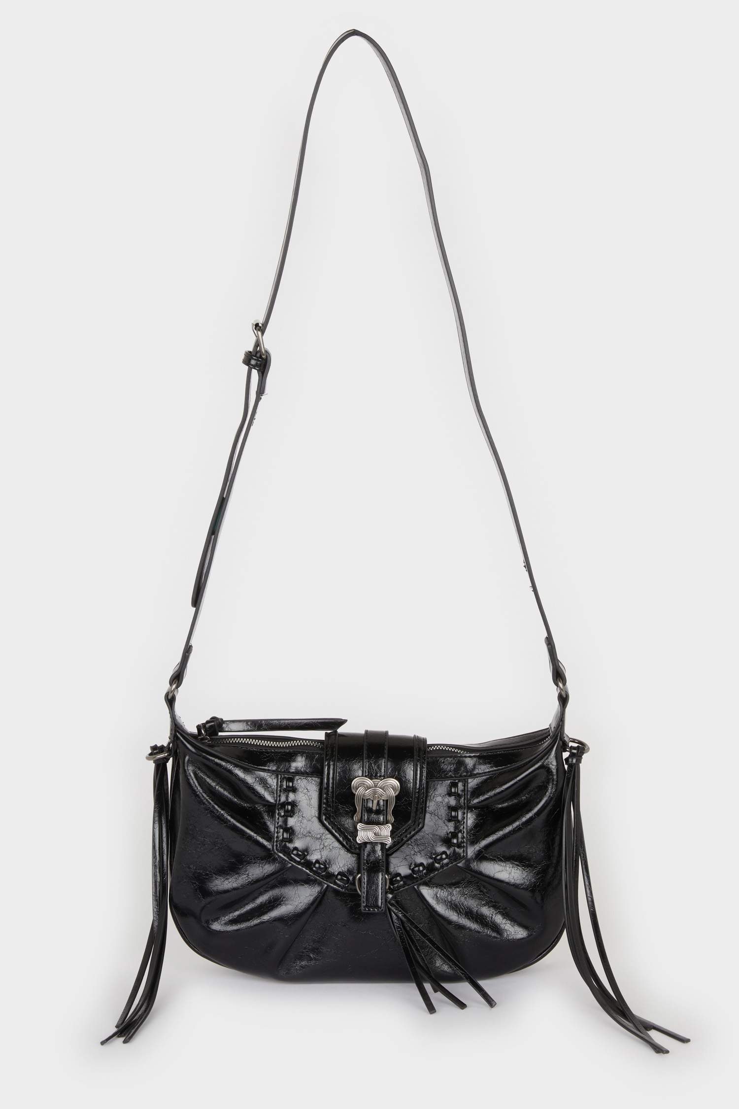 Woman Faux Leather Crossbody Bag