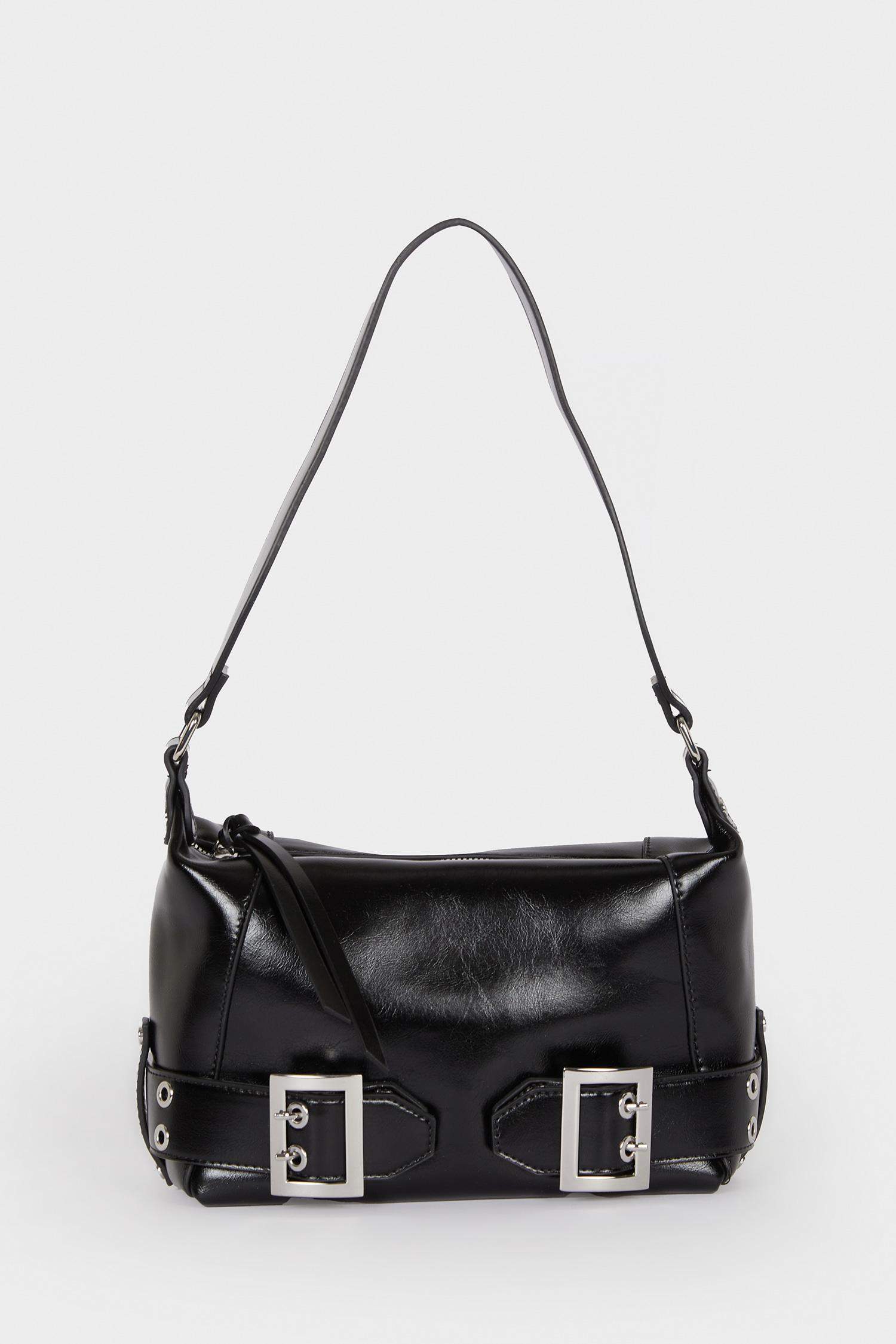 Woman Faux Leather Crossbody Bag