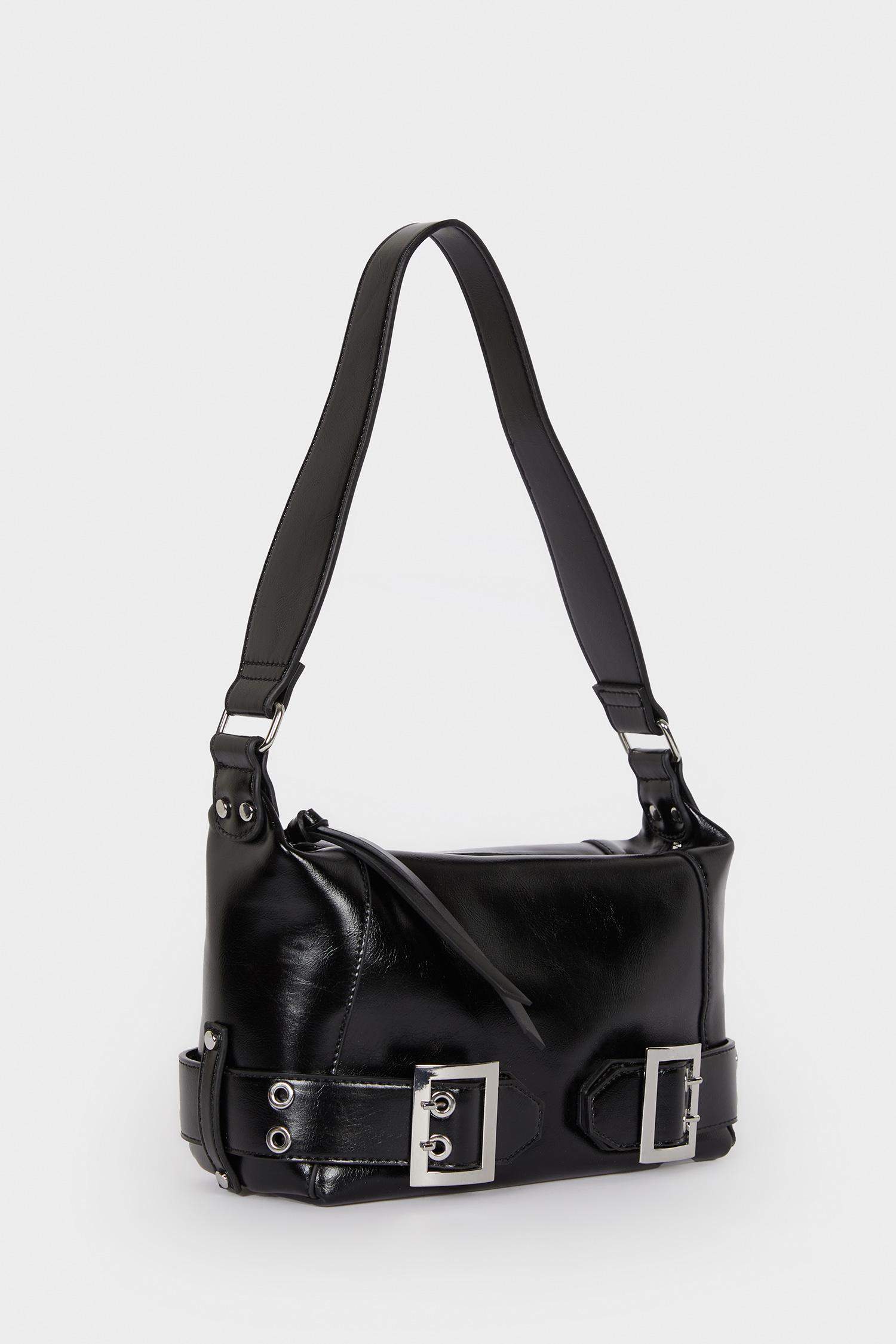 Woman Faux Leather Crossbody Bag