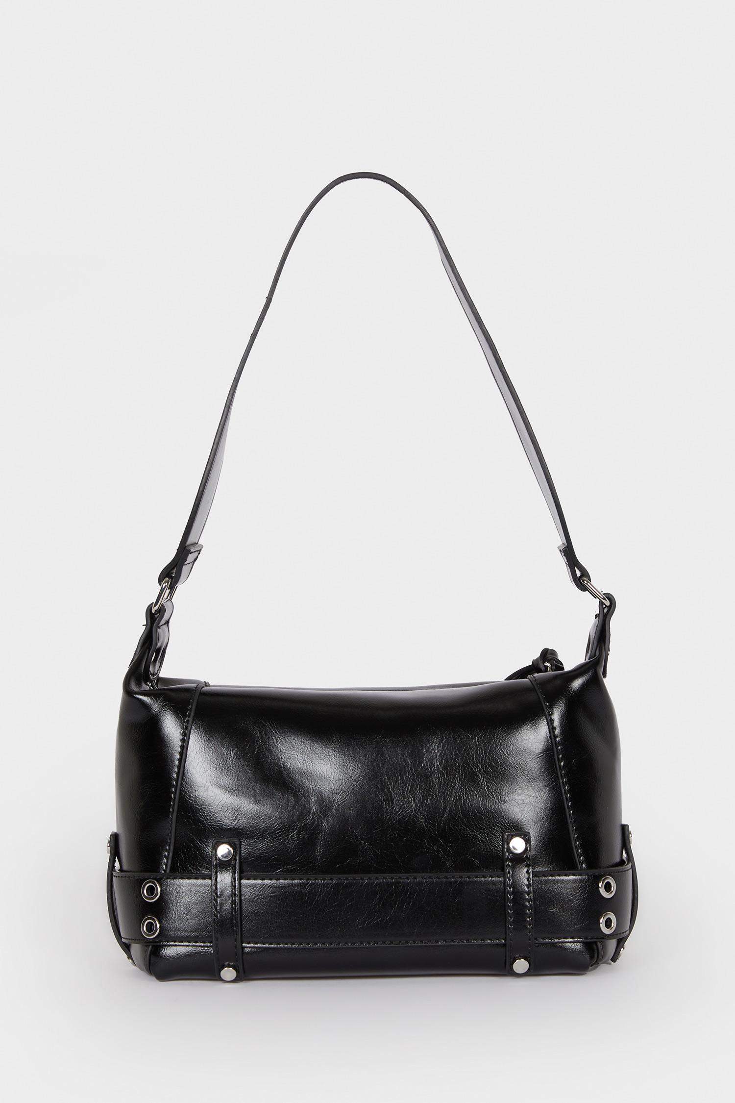 Woman Faux Leather Crossbody Bag