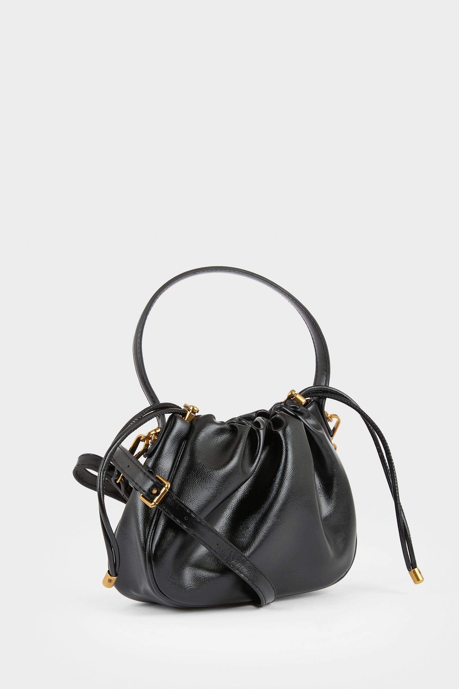 Faux Leather Crossbody Bag