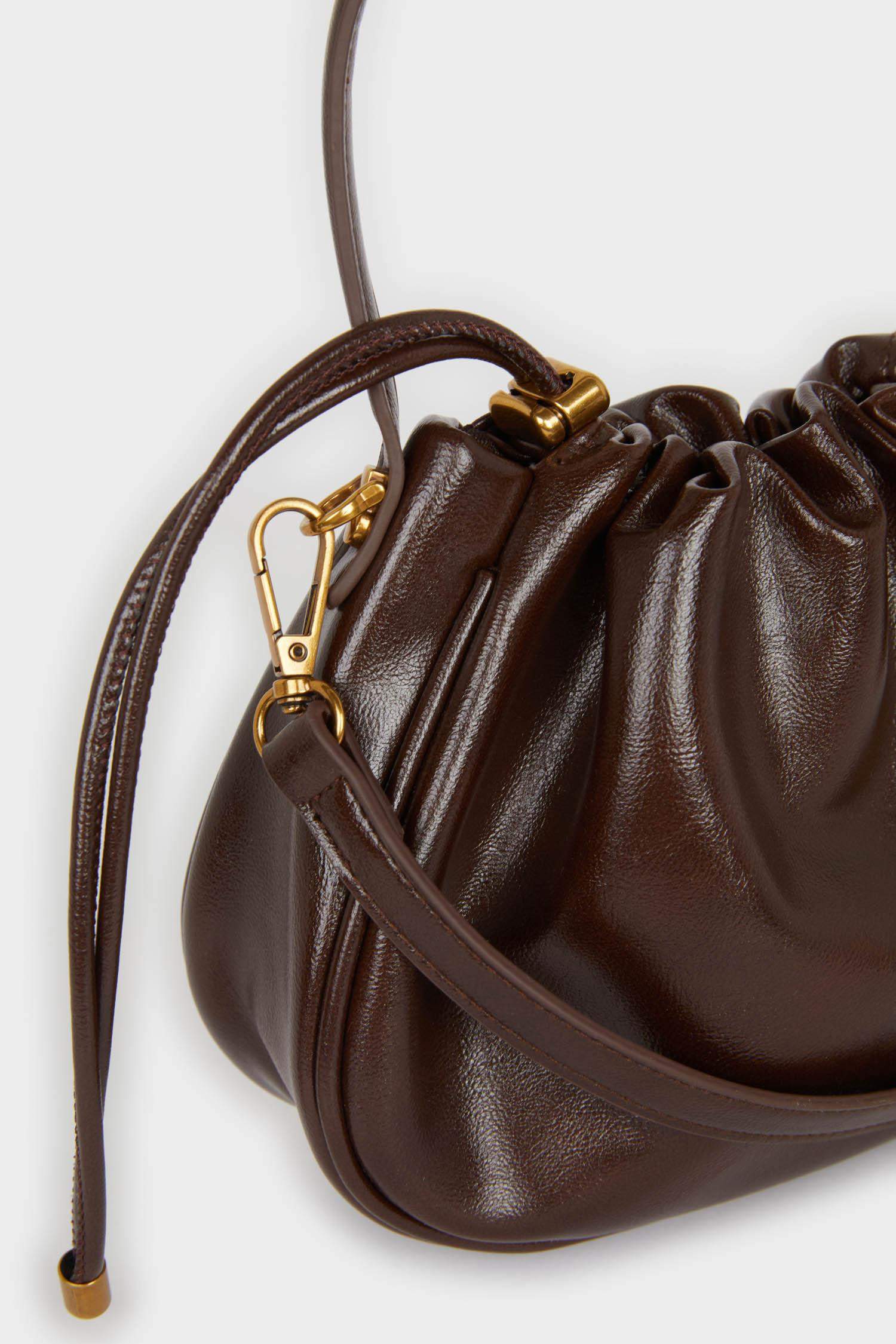 Faux Leather Crossbody Bag