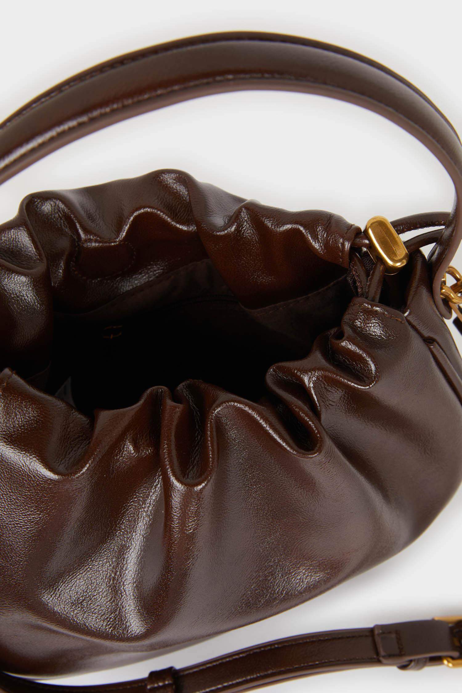 Faux Leather Crossbody Bag