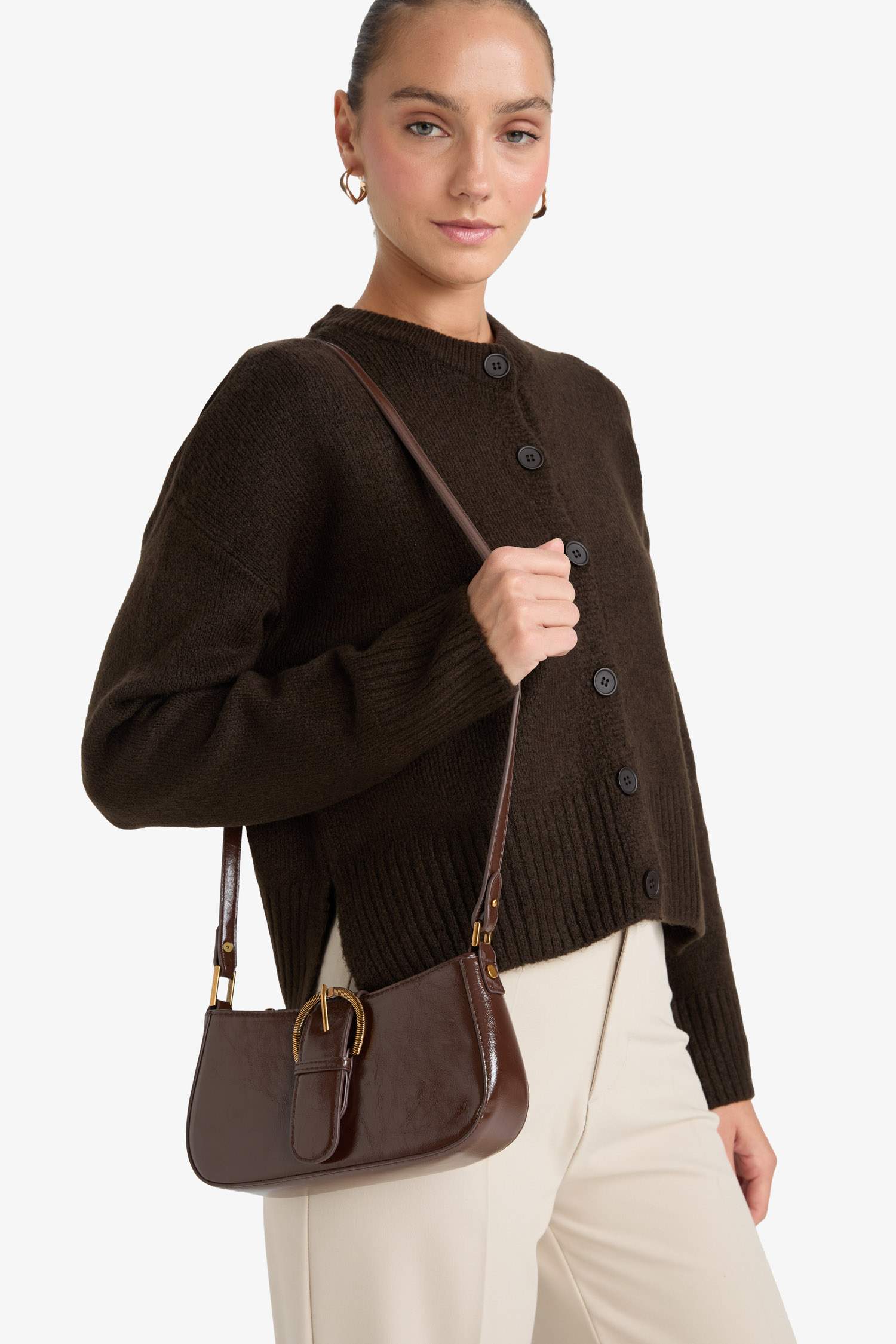 Kadın Suni Deri Çapraz Çanta