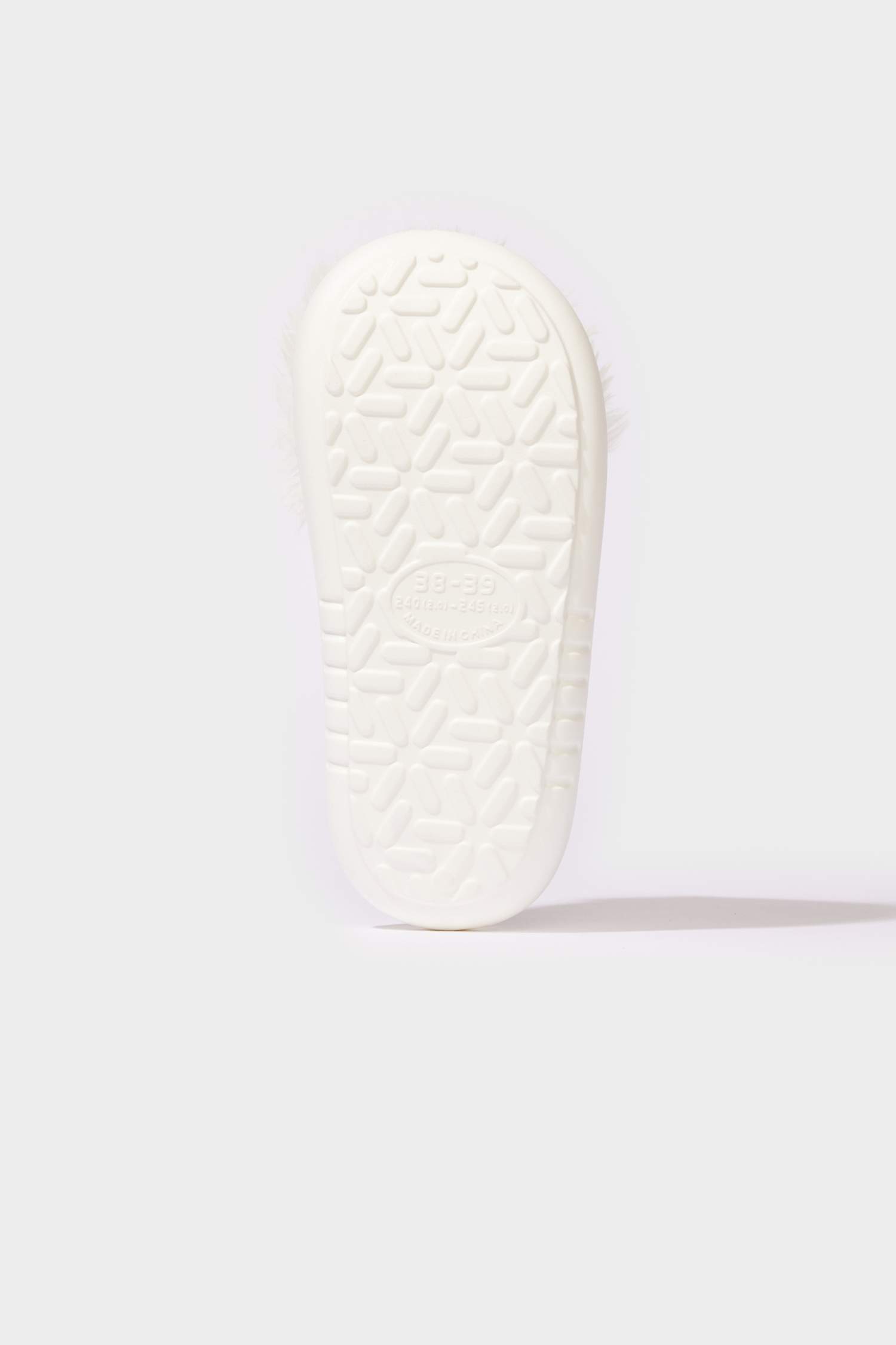 Kadın Yılbaşı Temalı Düz Taban Ev Terliği