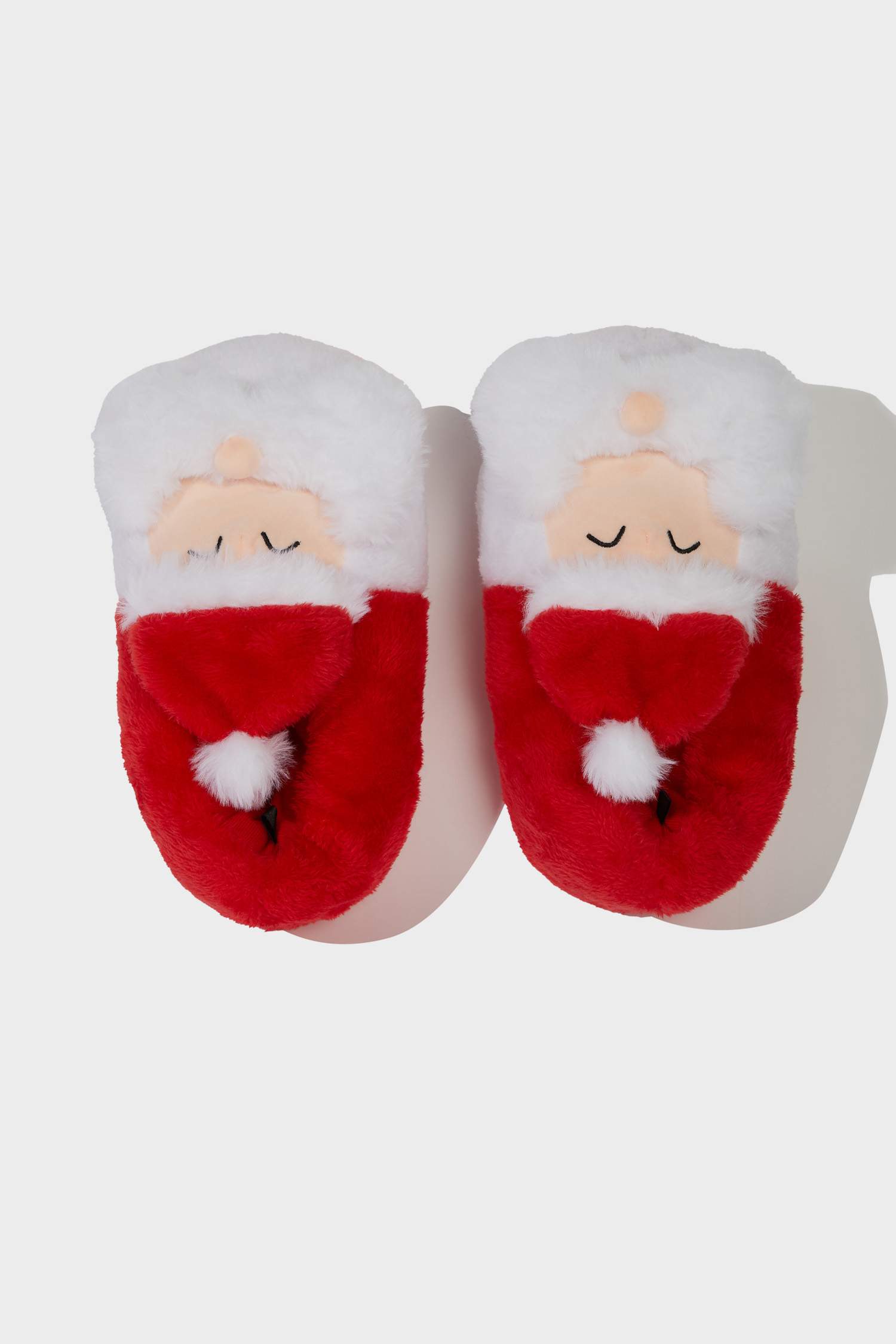 Kadın Yılbaşı Temalı Düz Taban Panduf