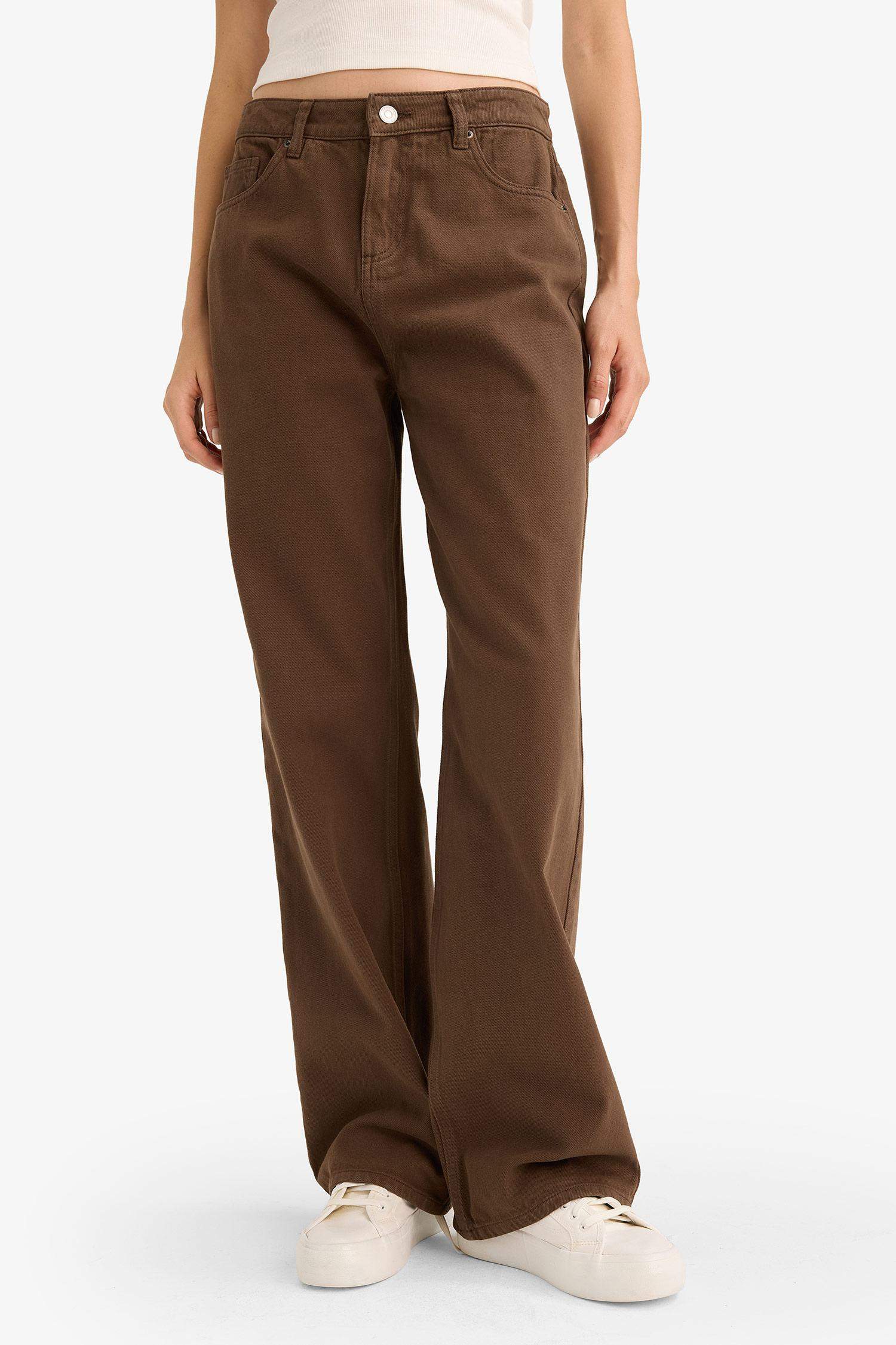 жануар тік пішім габардин Шалбар