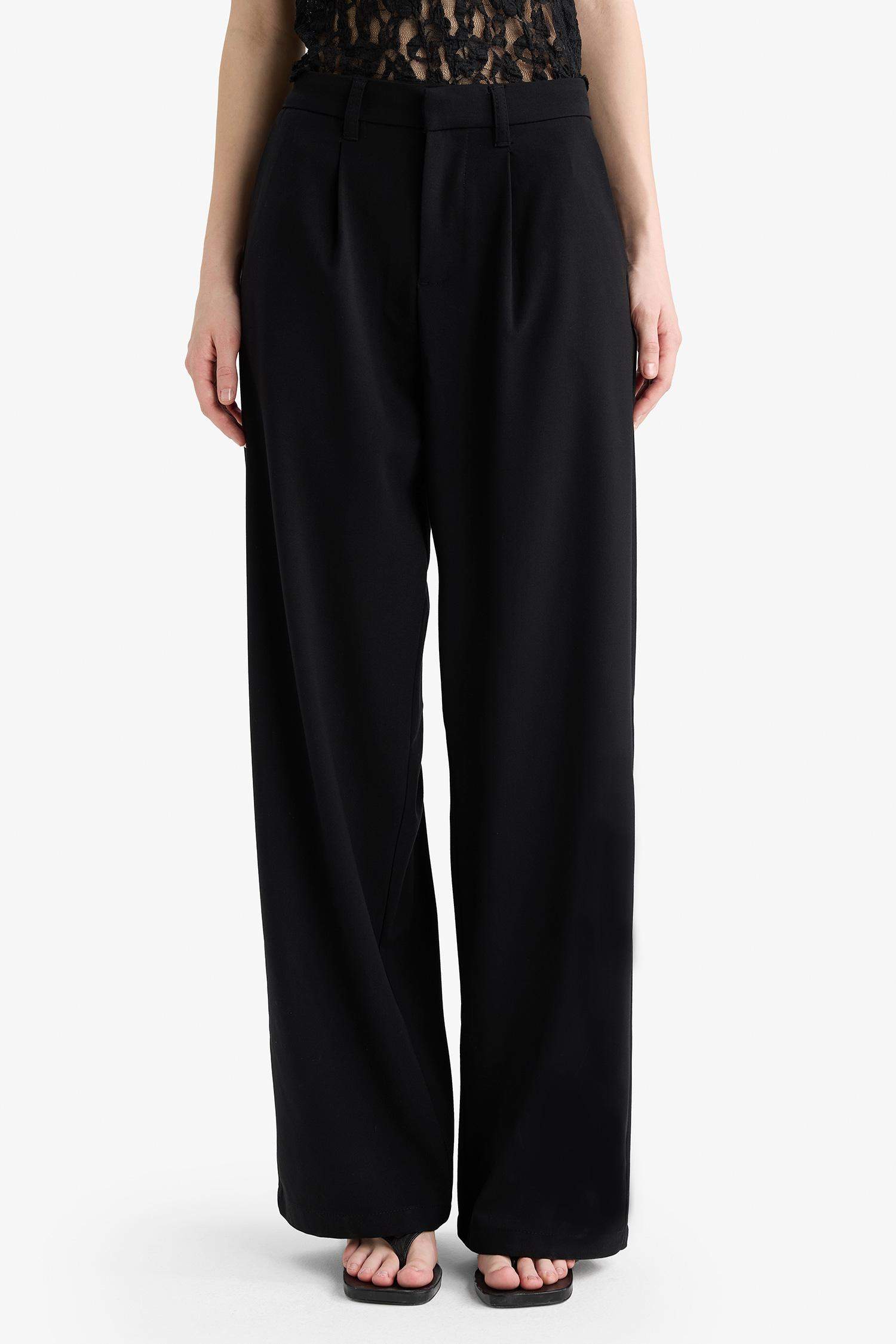 Baggy Fit Normal Waist Trousers