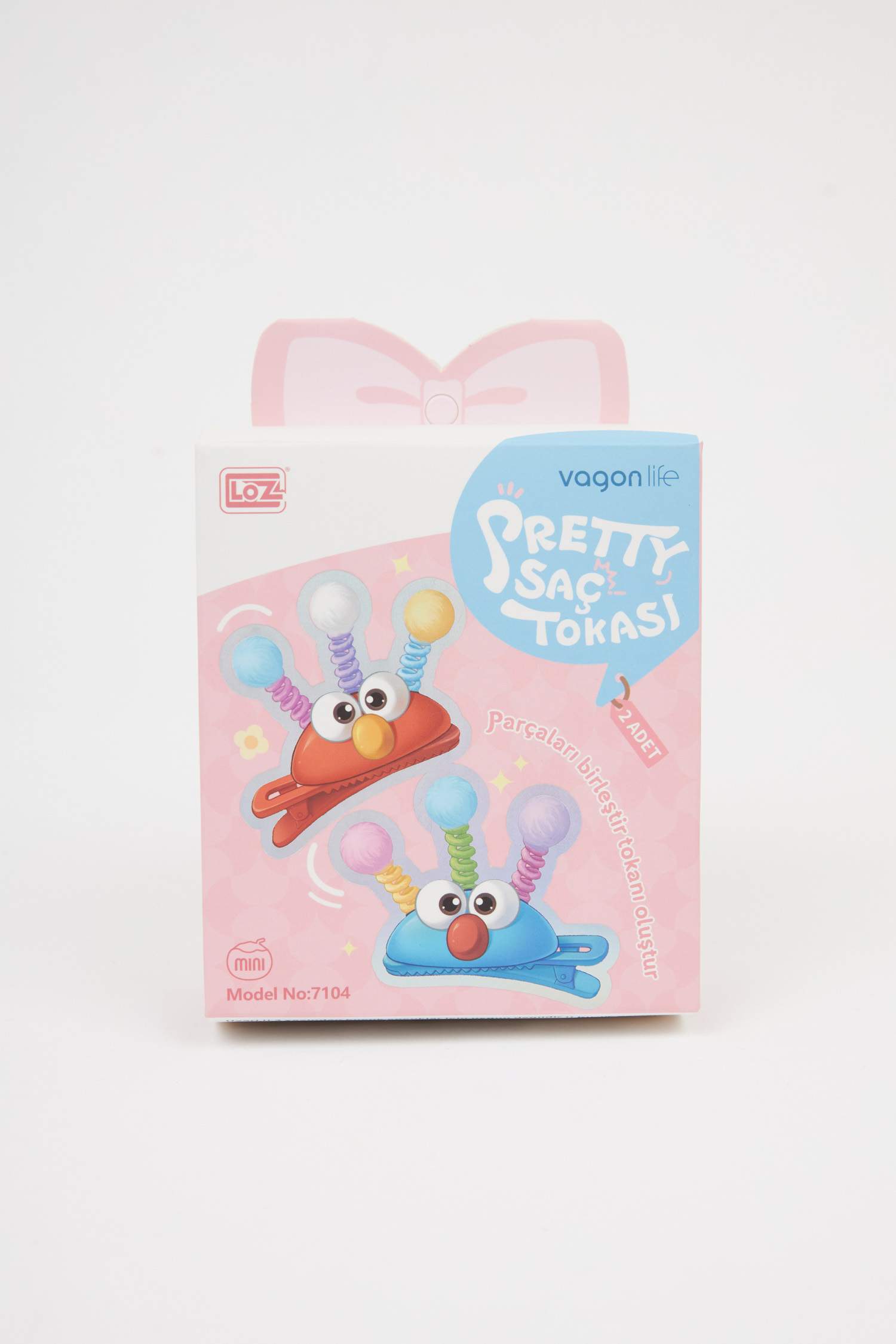 مشبك شعر بناتي - قطعتين