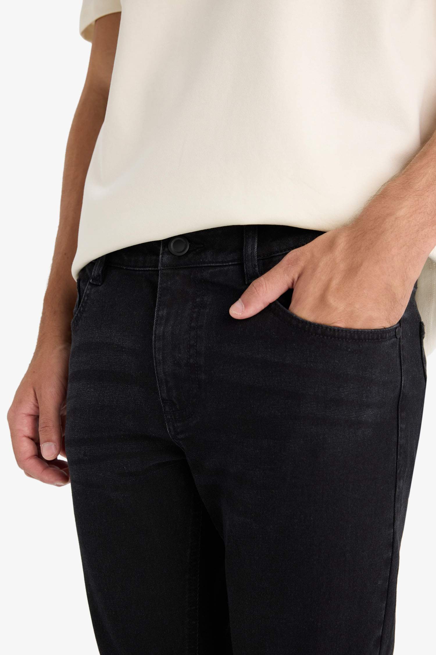 Carlo Skinny Fit Regular Waist Skinny Leg Jeans