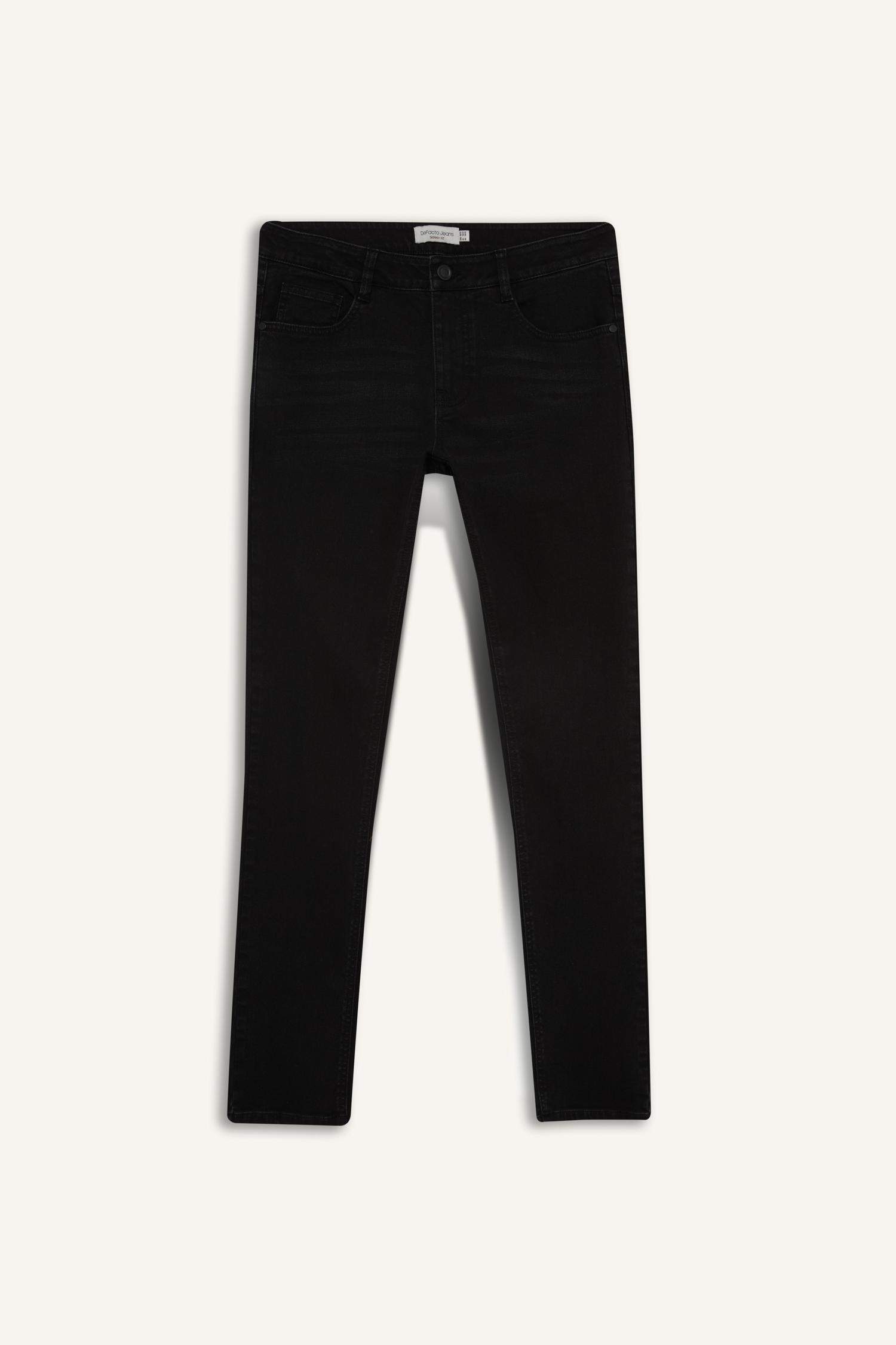 Carlo Skinny Fit Regular Waist Skinny Leg Jeans