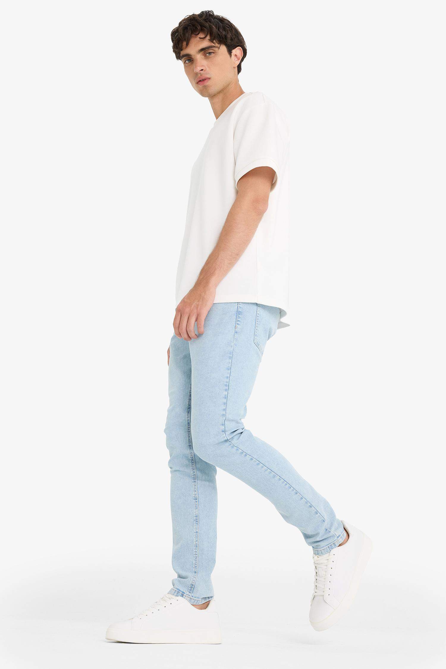 Carlo Skinny Fit Regular Waist Skinny Leg Jeans