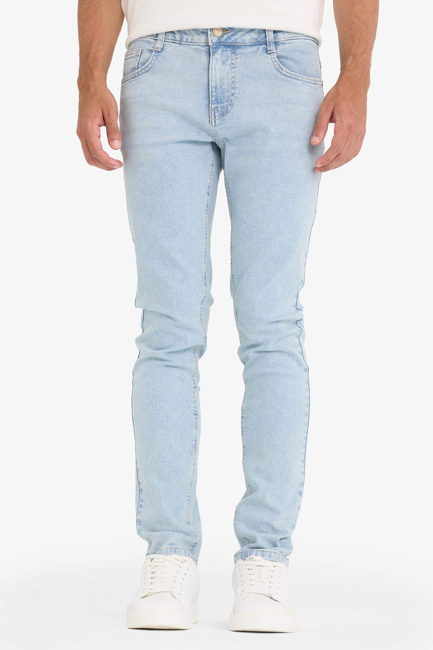 Carlo Skinny Fit Regular Waist Skinny Leg Jeans