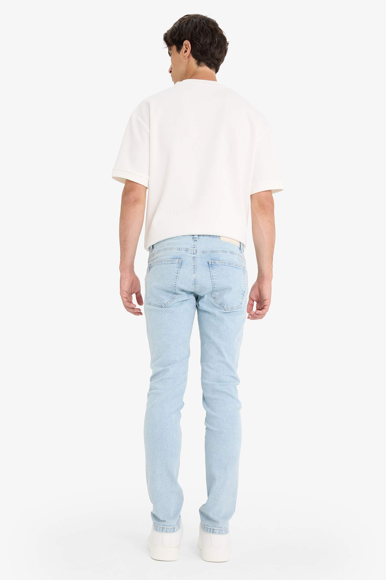 Carlo Skinny Fit Regular Waist Skinny Leg Jeans