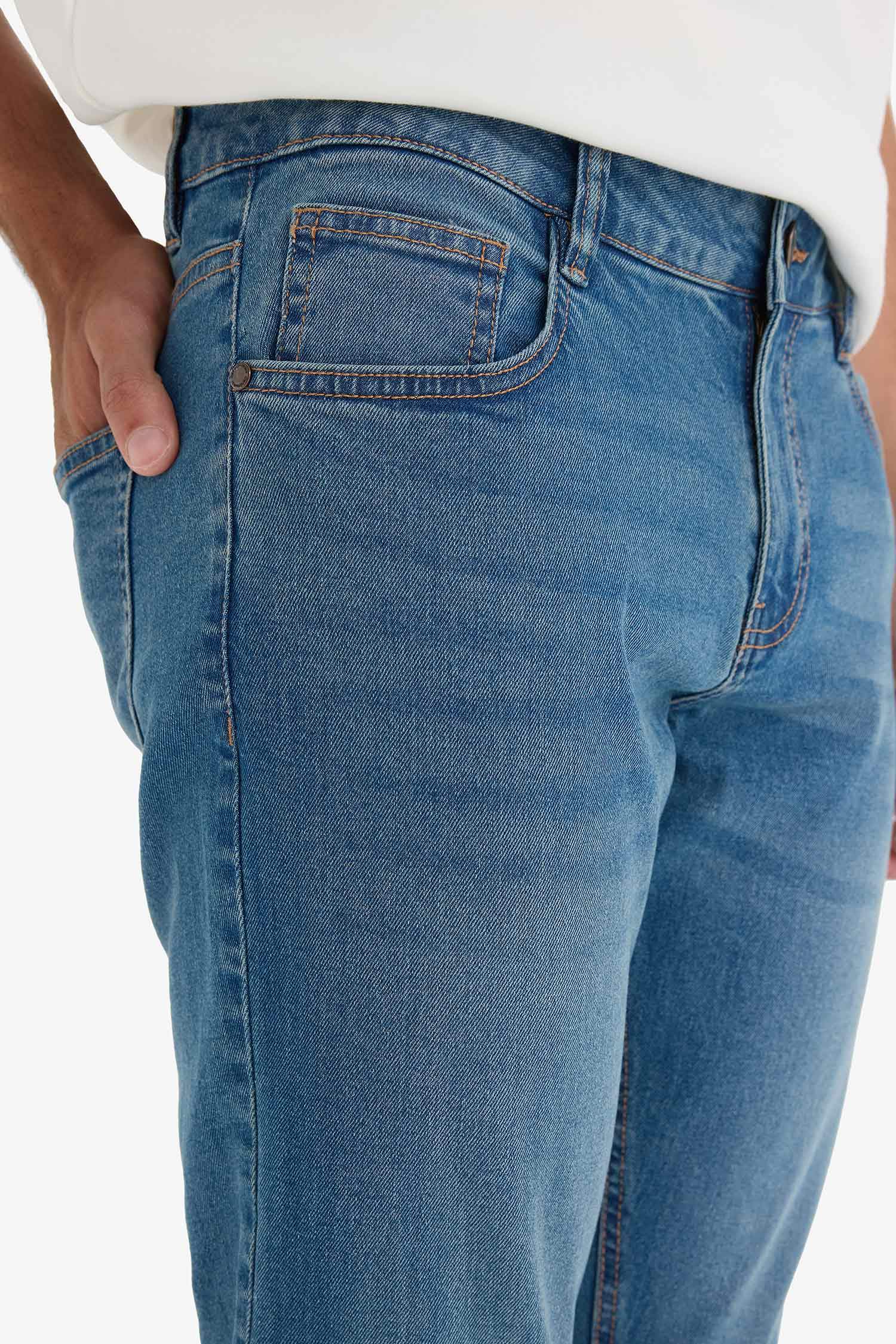 Carlo Skinny Fit Regular Waist Jeans