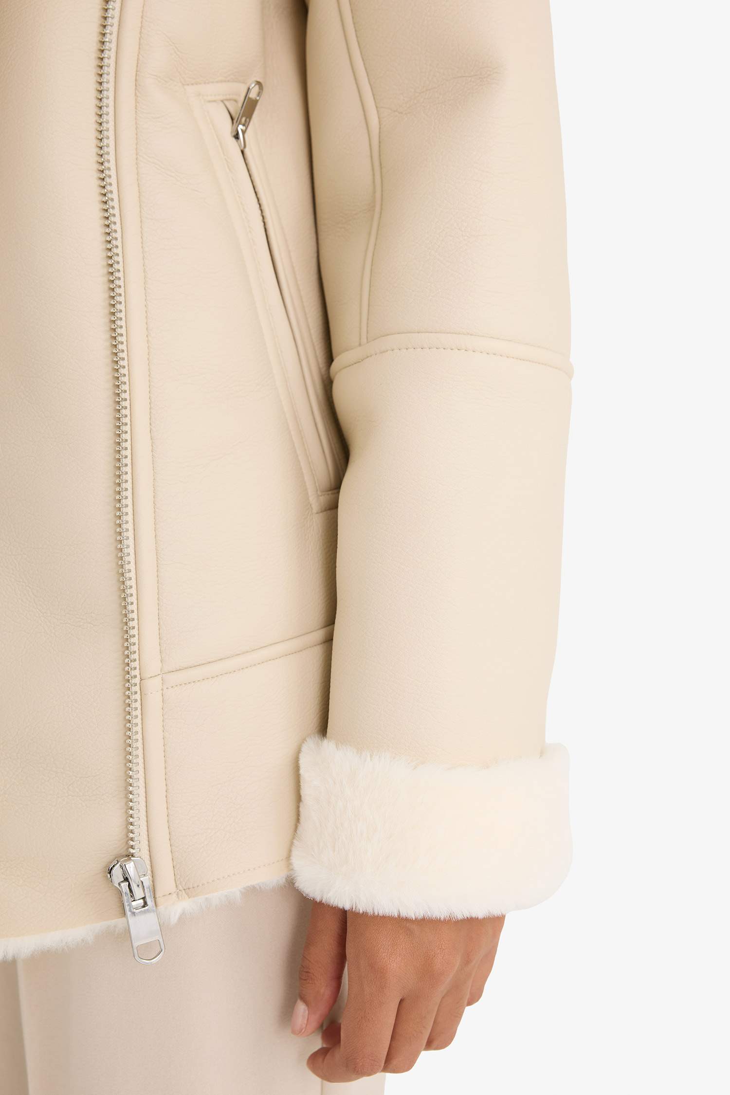 былғары астар ПУ Күртеше