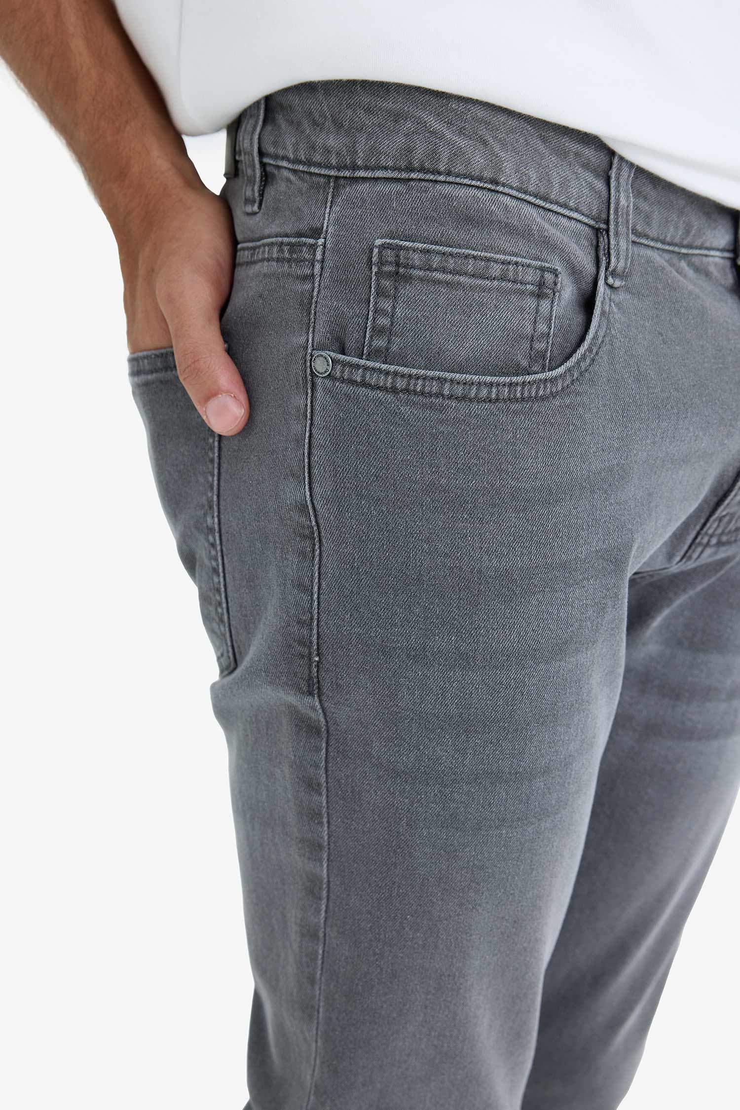 педро - деним слим пішімі деним слим хем Шалбар