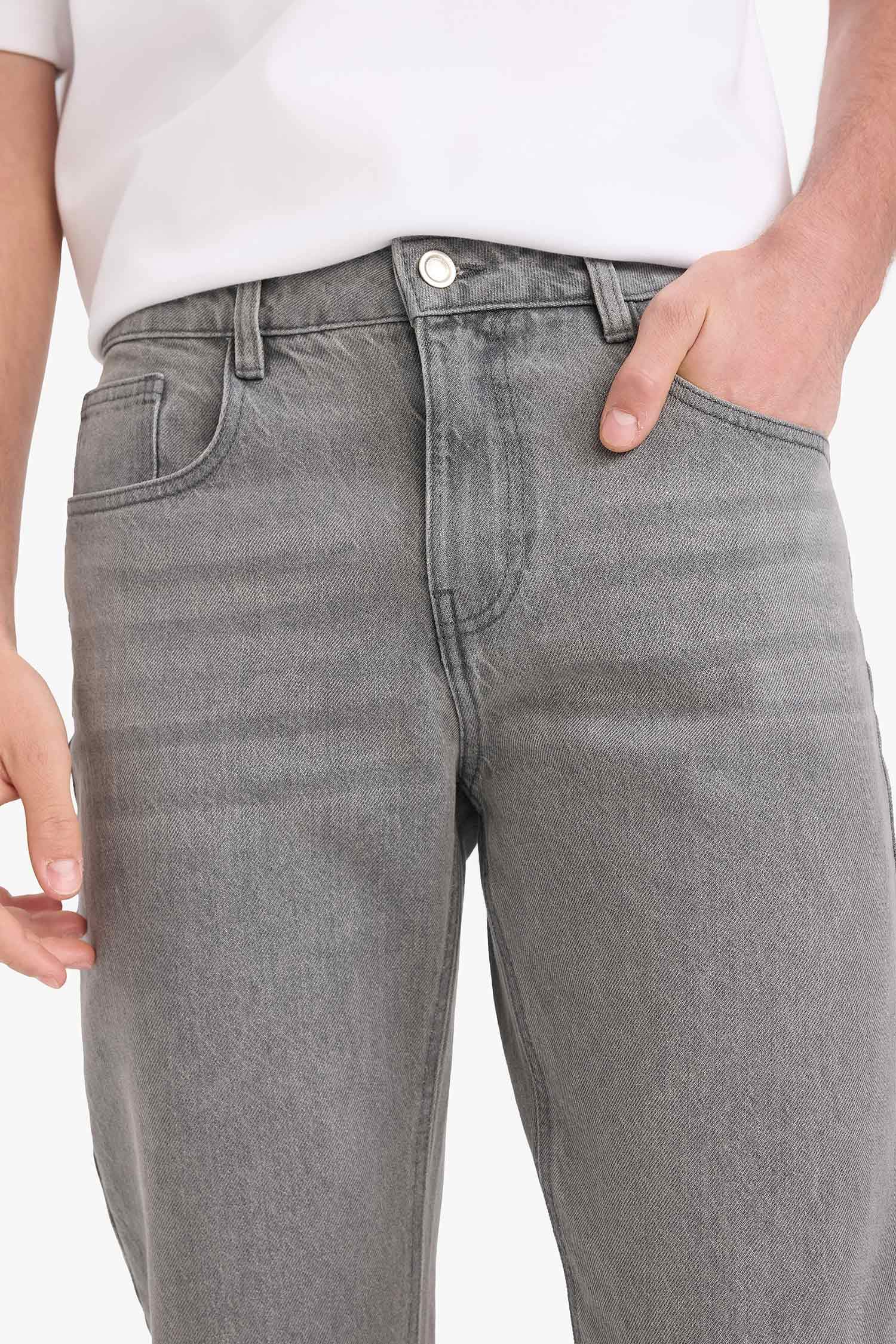 سروال جينز قصة عادي منتظم برجل عادي