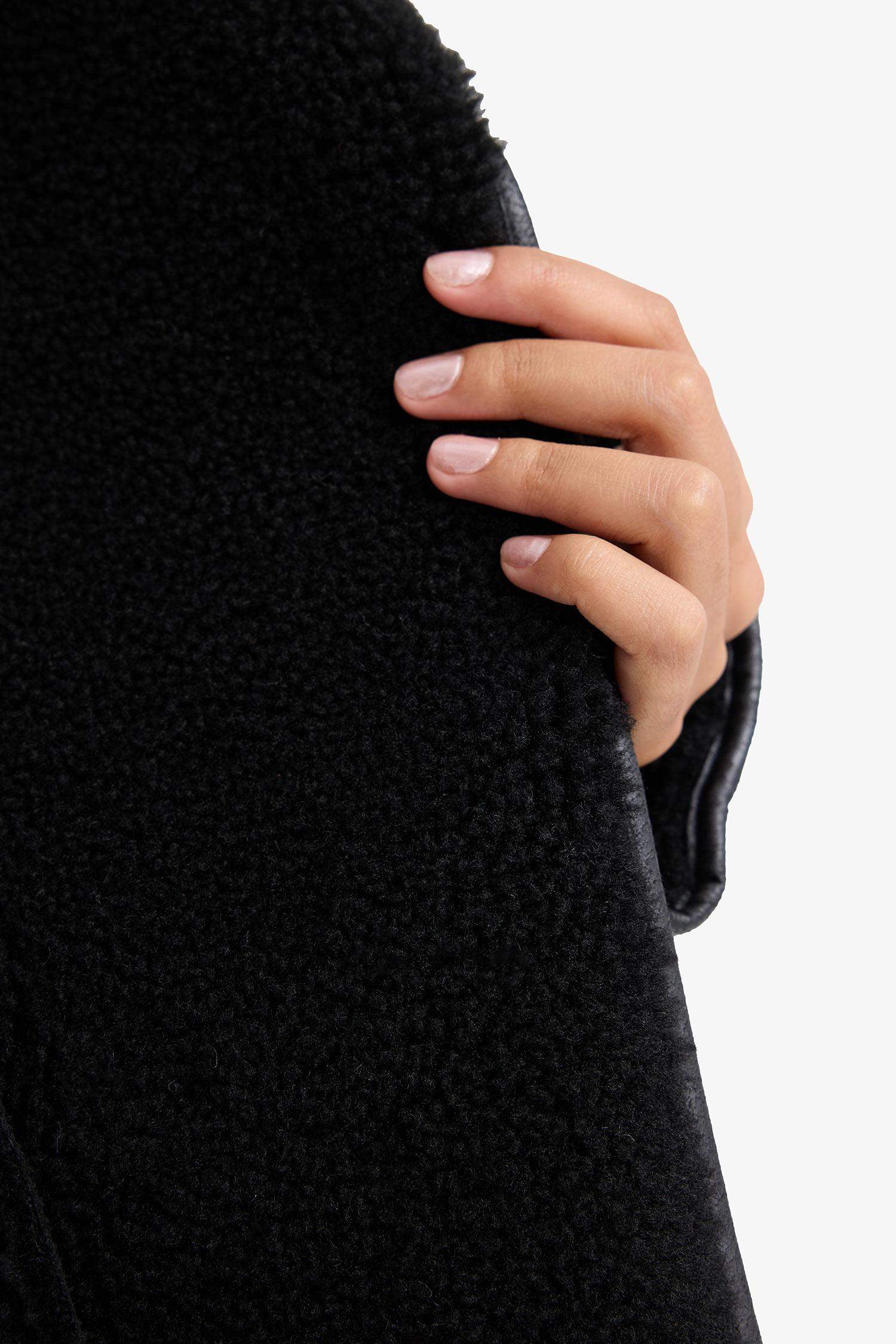 Regular Fit Faux Fur Lined Jacket