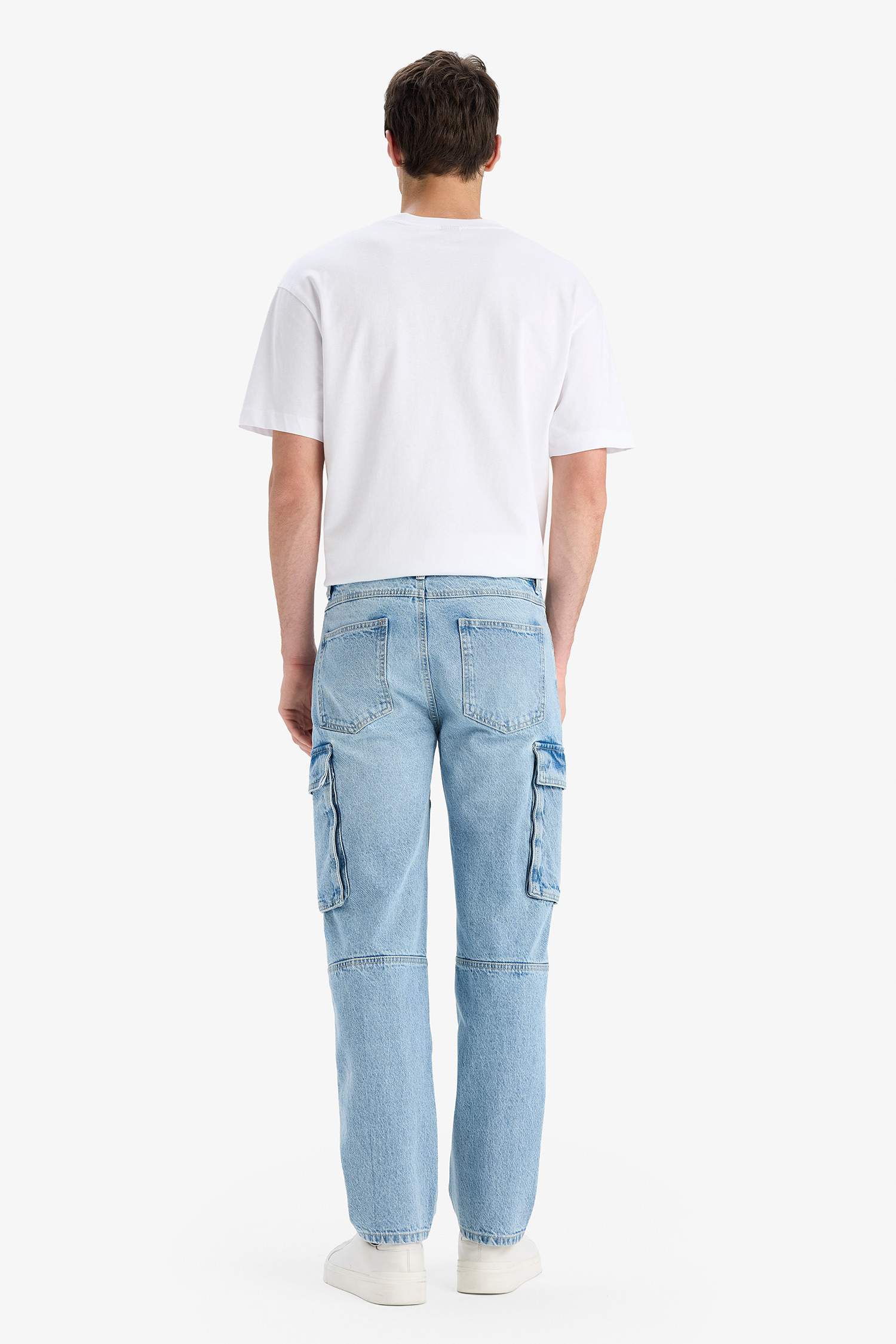 Джинсы комфортной посадки с прямыми штанинами