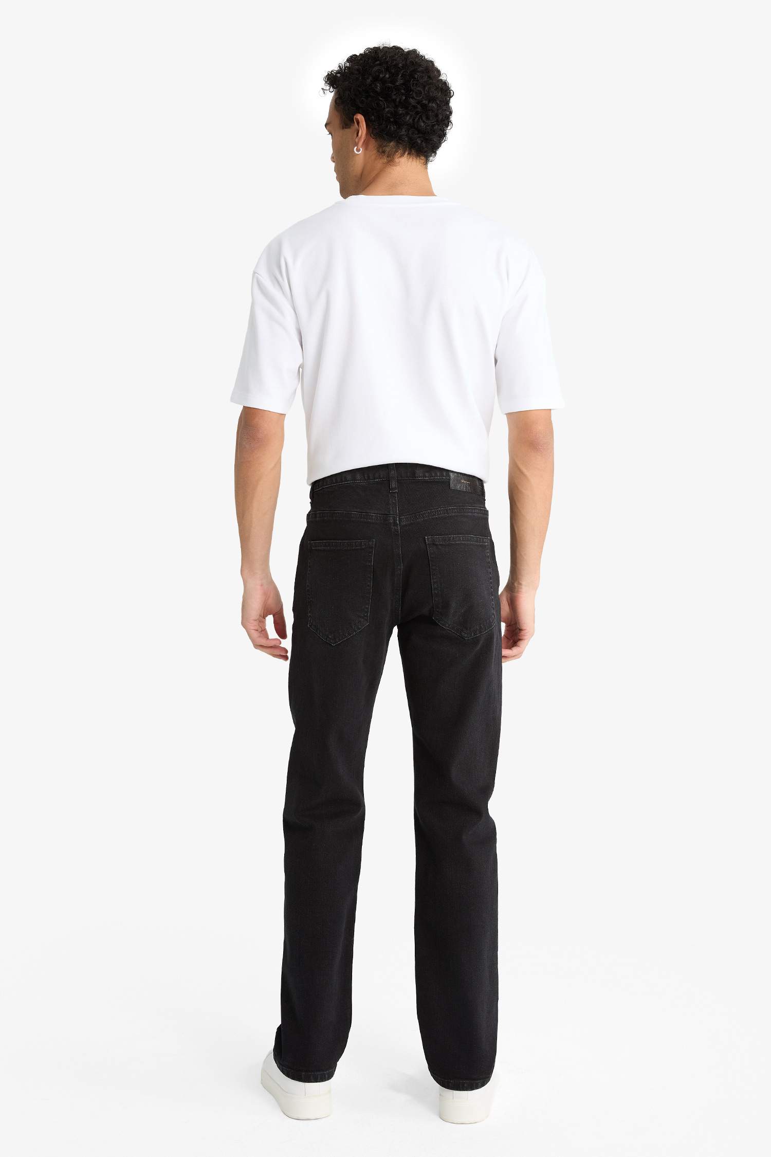 Sergio Regular Fit орташа белді түзу балақты джинс шалбар