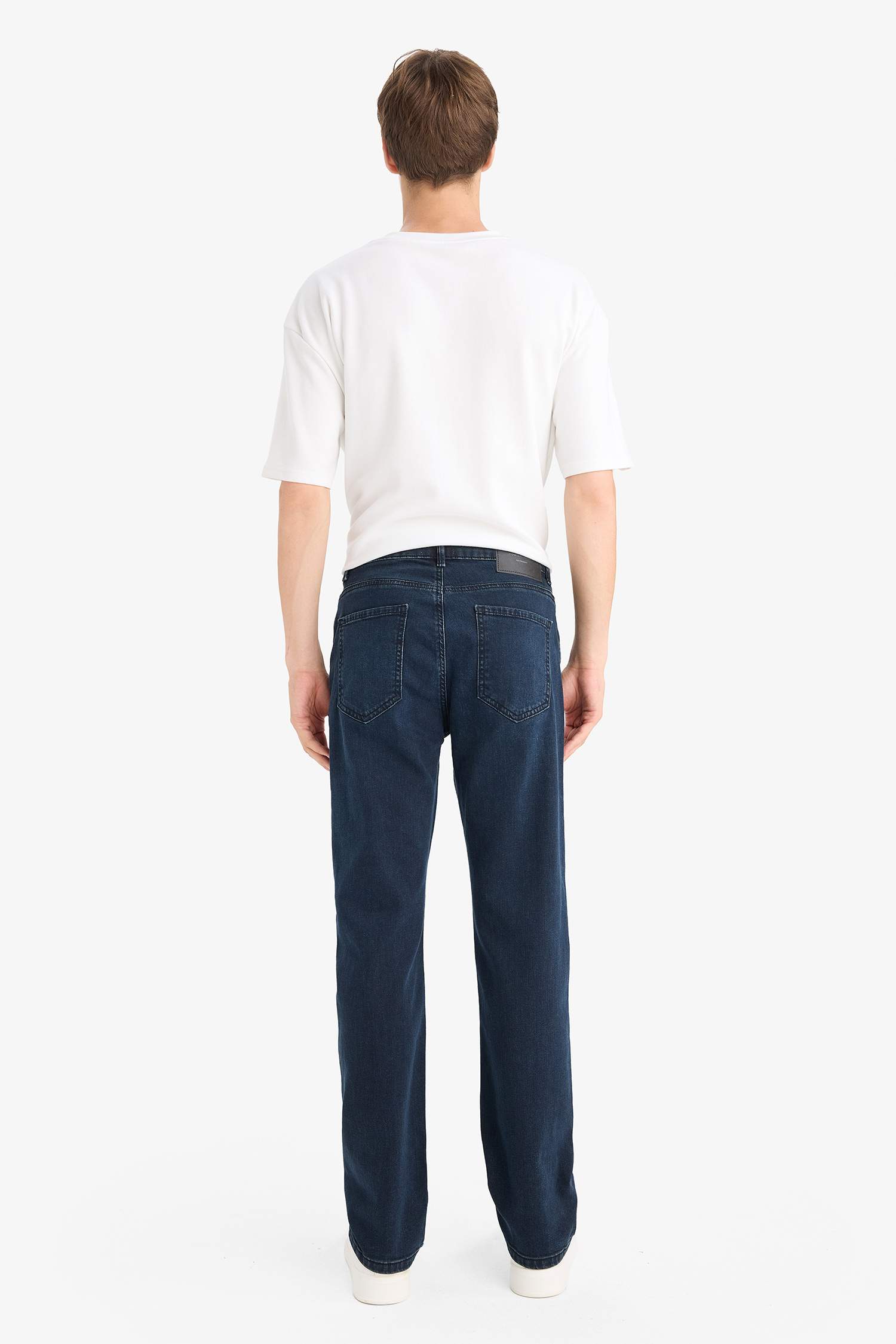 Sergio регулярный крой с нормальной талией прямые джинсы