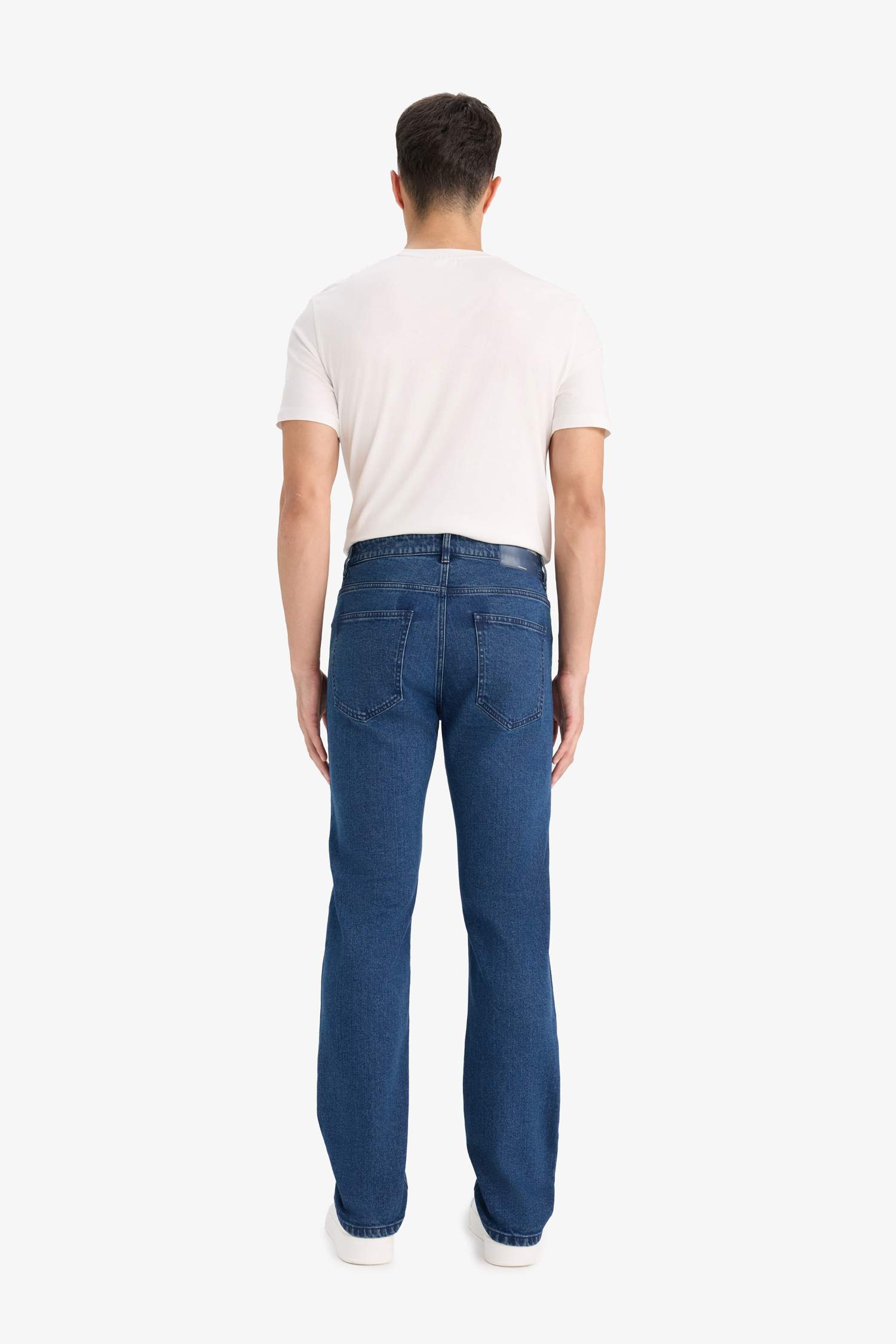 Sergio регулярный крой с нормальной талией прямые джинсы
