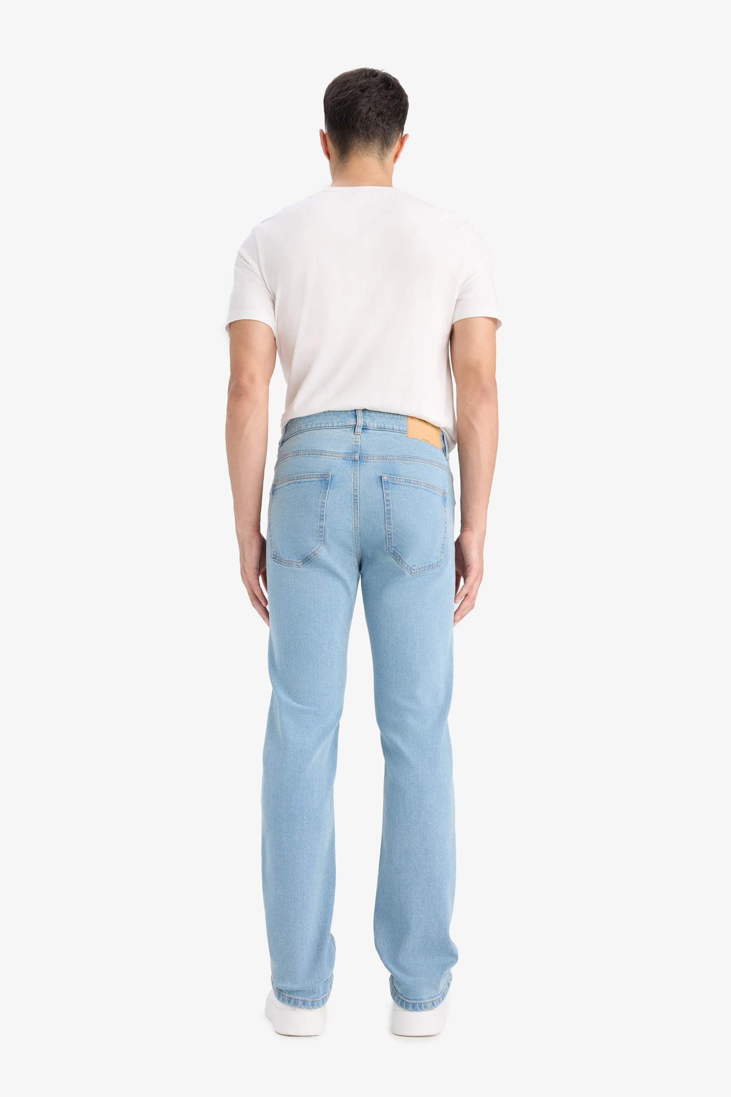 Sergio регулярный крой с нормальной талией прямые джинсы