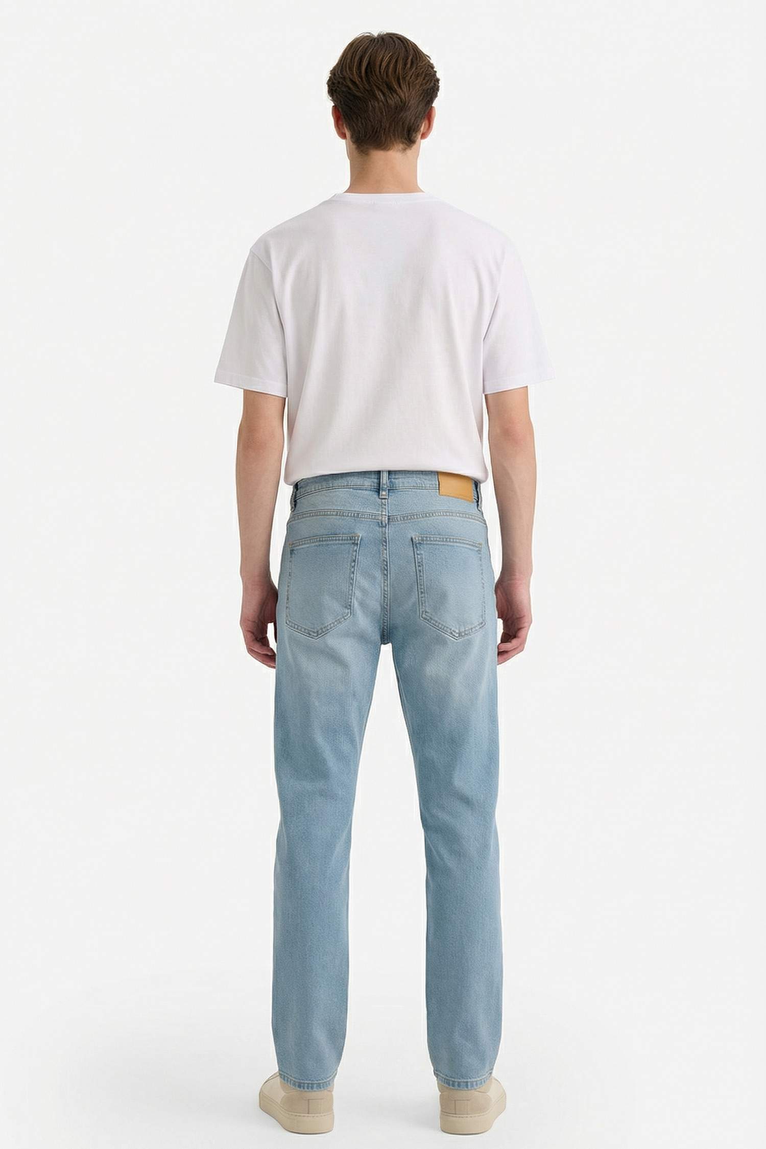 Sergio Regular Fit орташа белді түзу балақты джинс шалбар