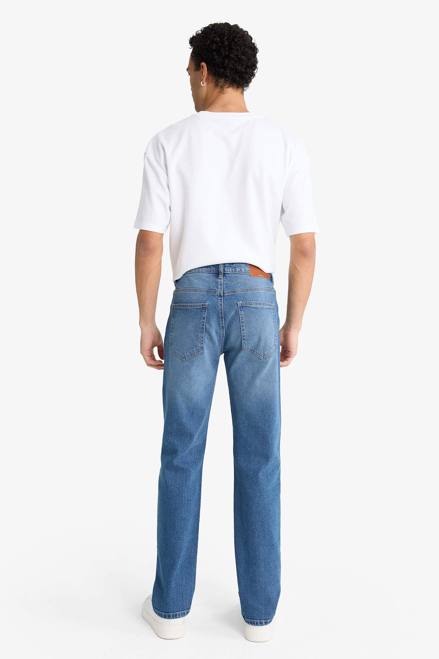 Серджио джинсы обычного покроя с нормальной талией и прямыми штанинами