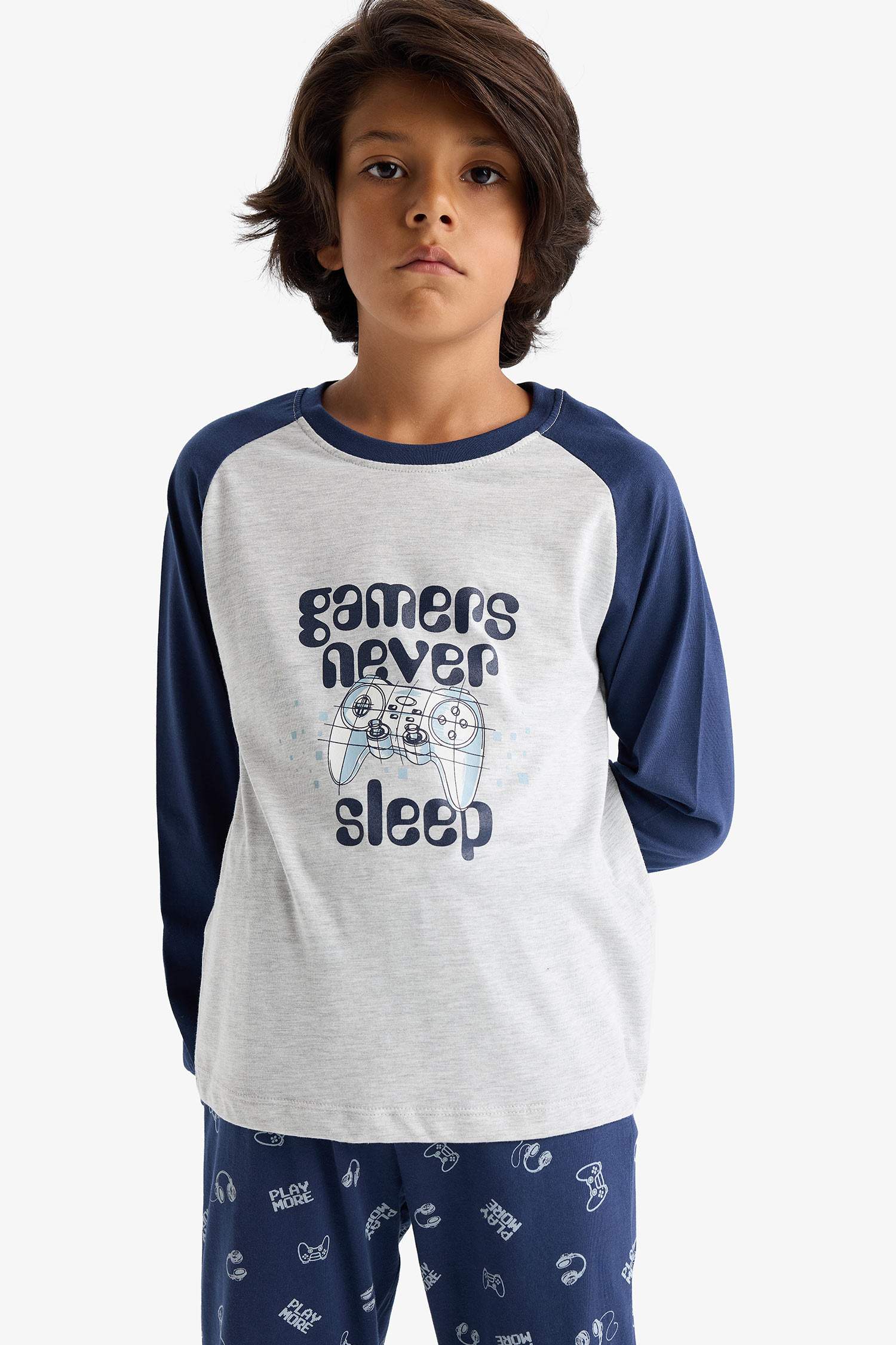 Boy Regular Fit 2 Piece Pajama Set