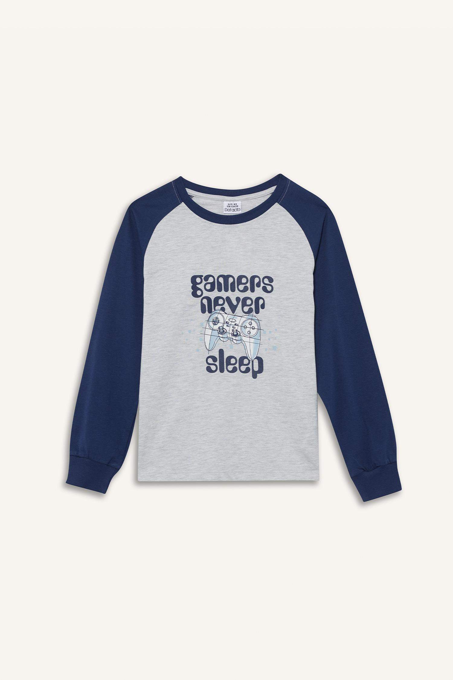 Boy Regular Fit 2 Piece Pajama Set