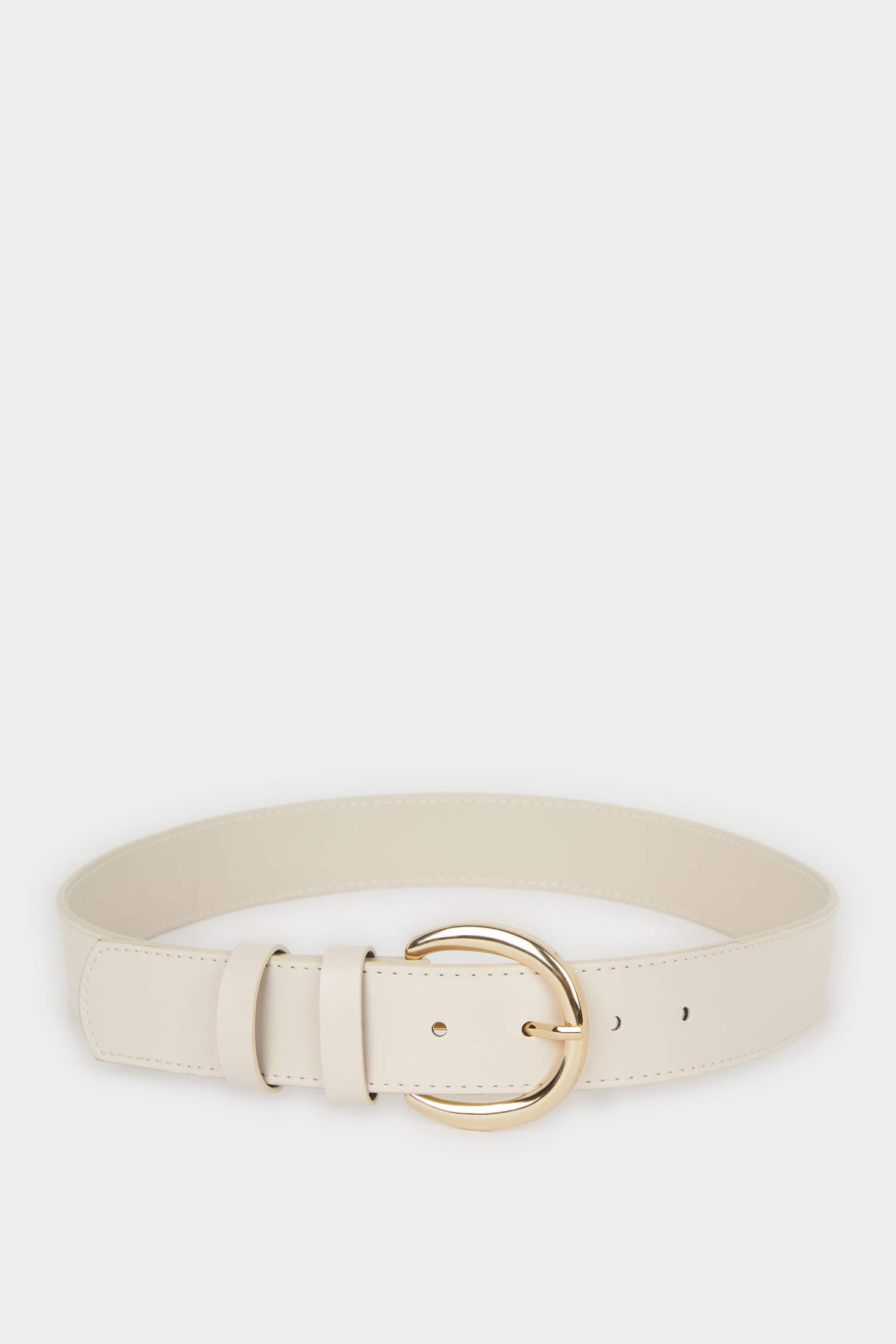 Kadın Büyük Toka Suni Deri Jean Kemeri