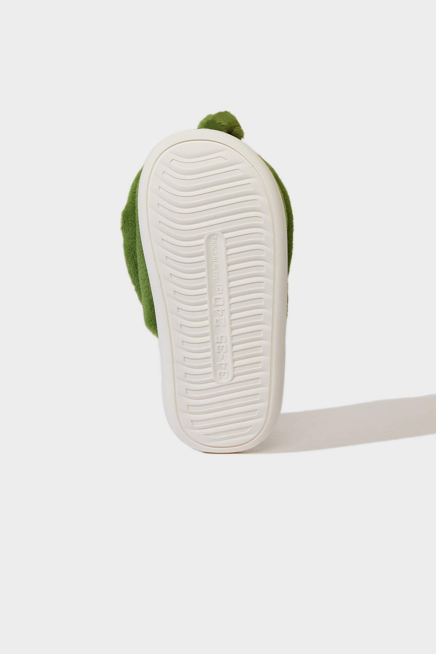 Мальчики домашние тапочки из плюша с плоской подошвой