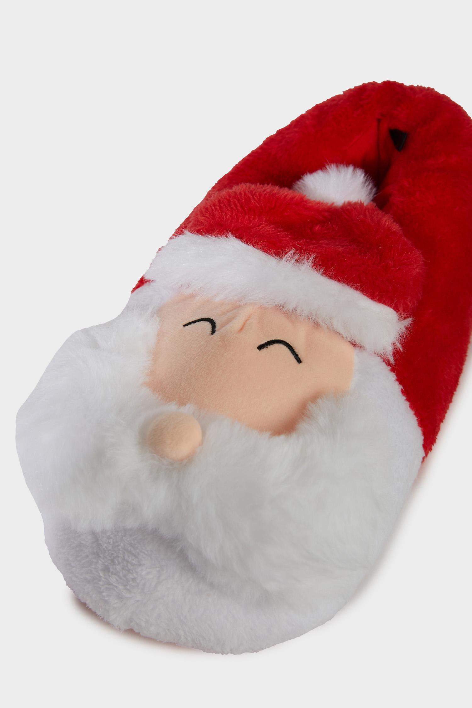 Pantoufles plates Noël à semelle souple pour homme