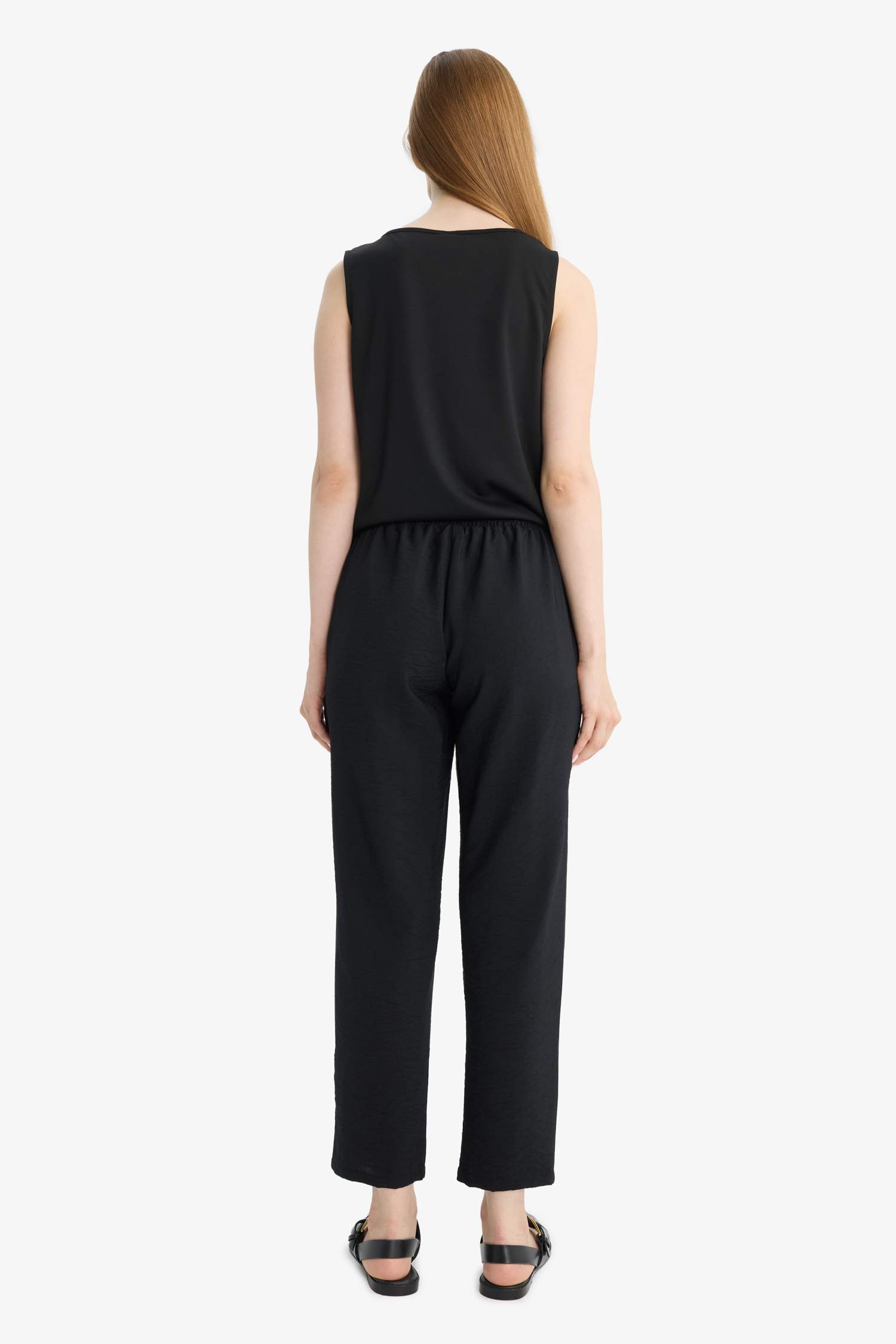 Regular Fit Düz Paça Aerobin Pantolon