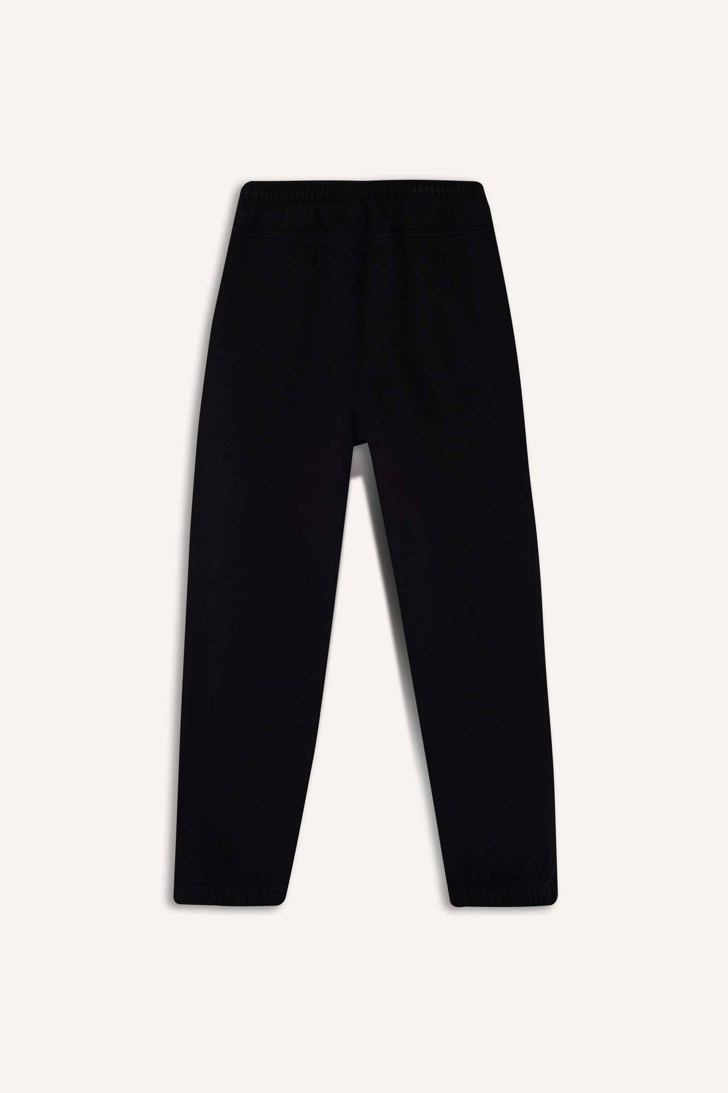 Erkek Çocuk Standart Paça Pelüş Astar Jogger Pantolon