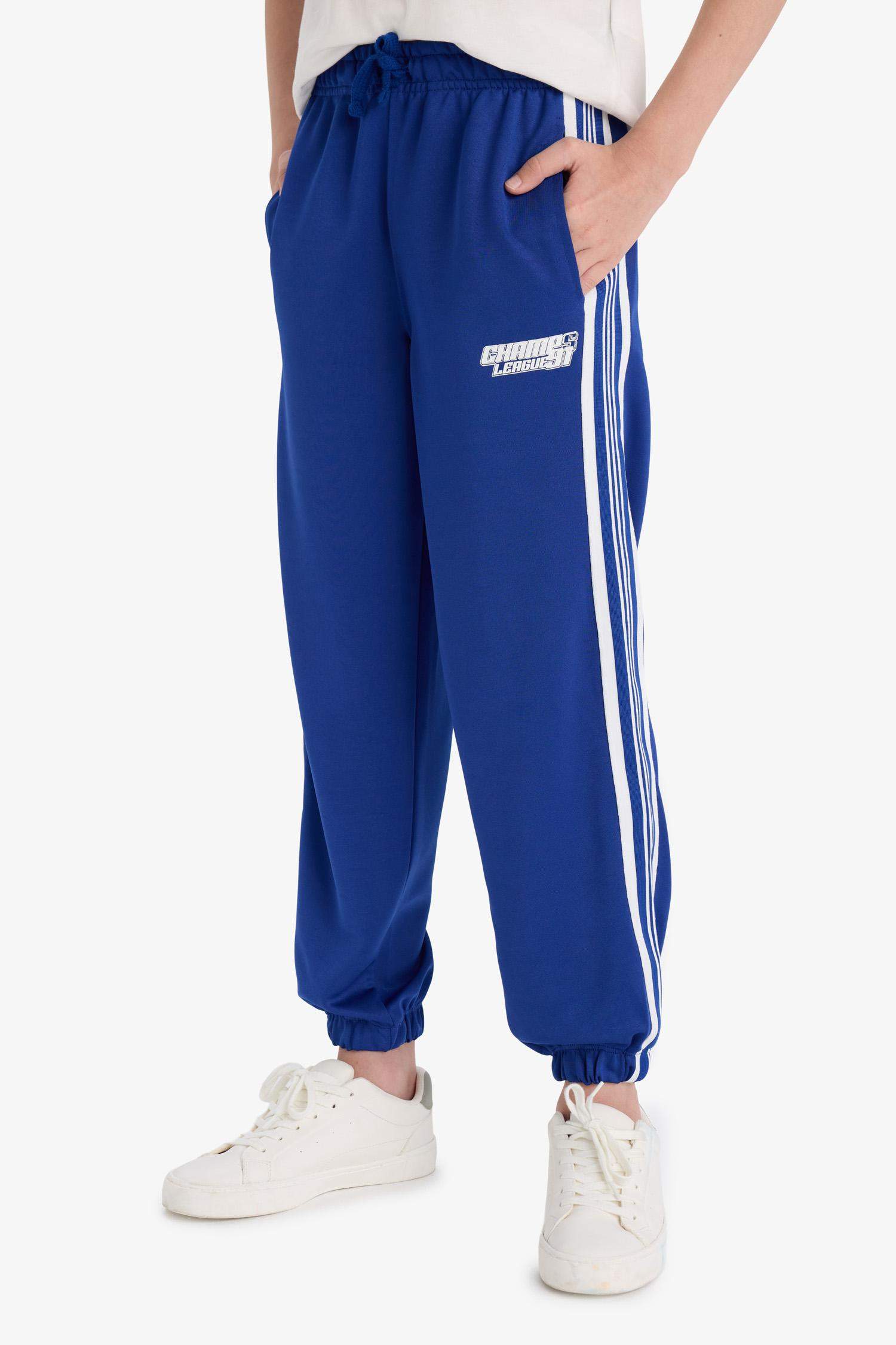 Boy Printed Elastic Waist Jogger Sweatpants