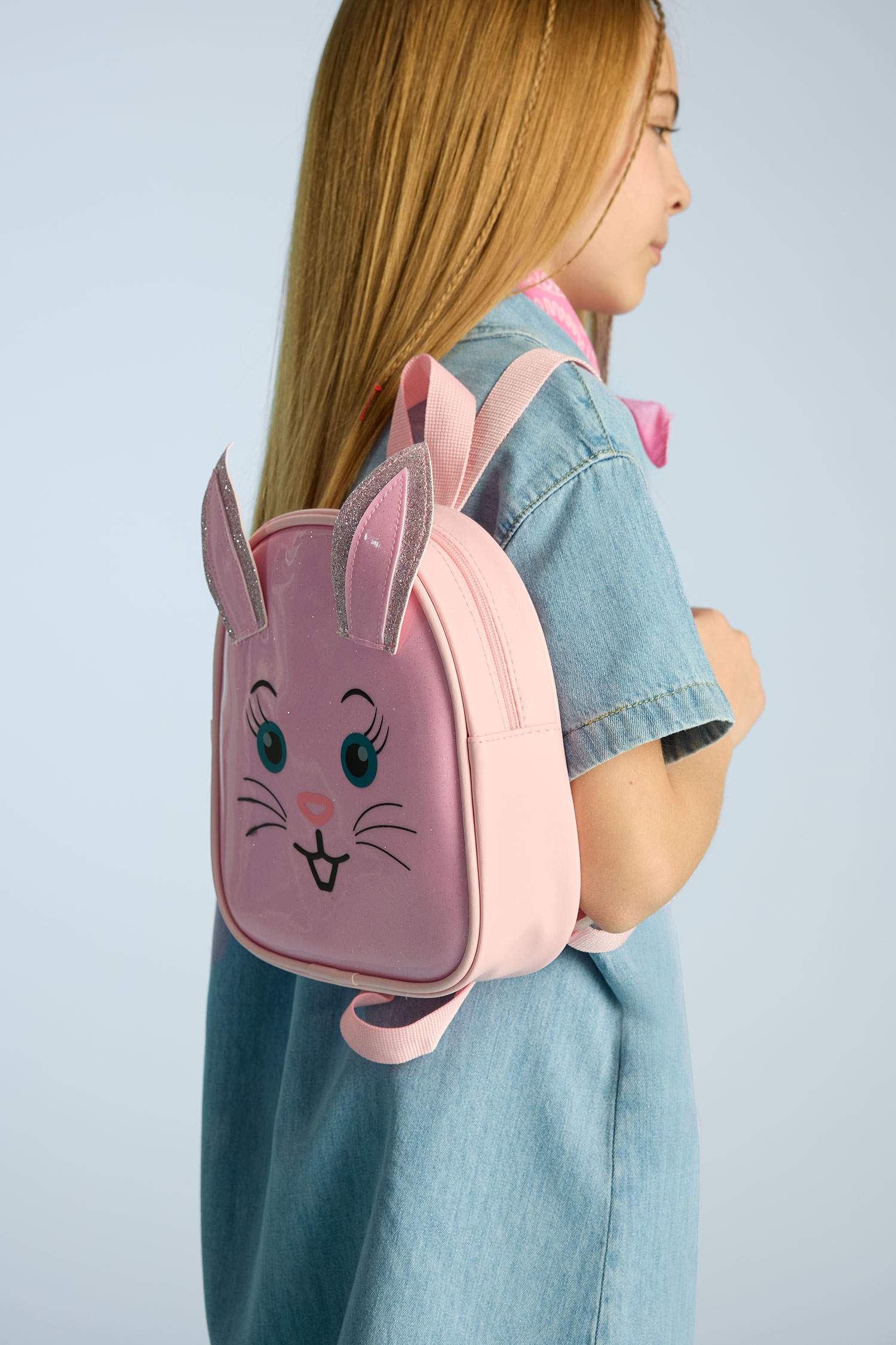 جنطة ظهر بناتي مطبوع