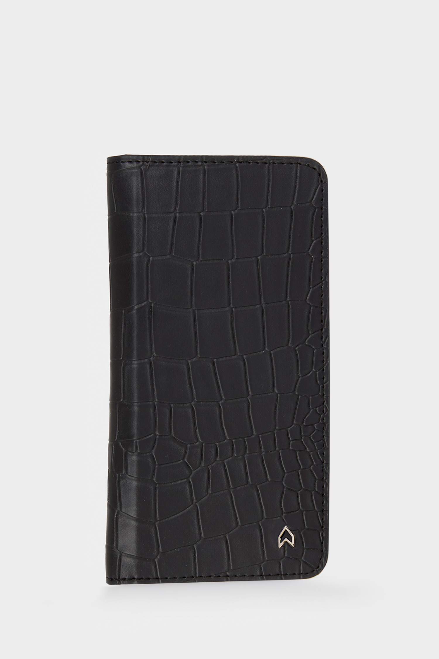 AtolyeWolf x DeFacto Erkek Kroko Desenli Suni Deri Cüzdan
